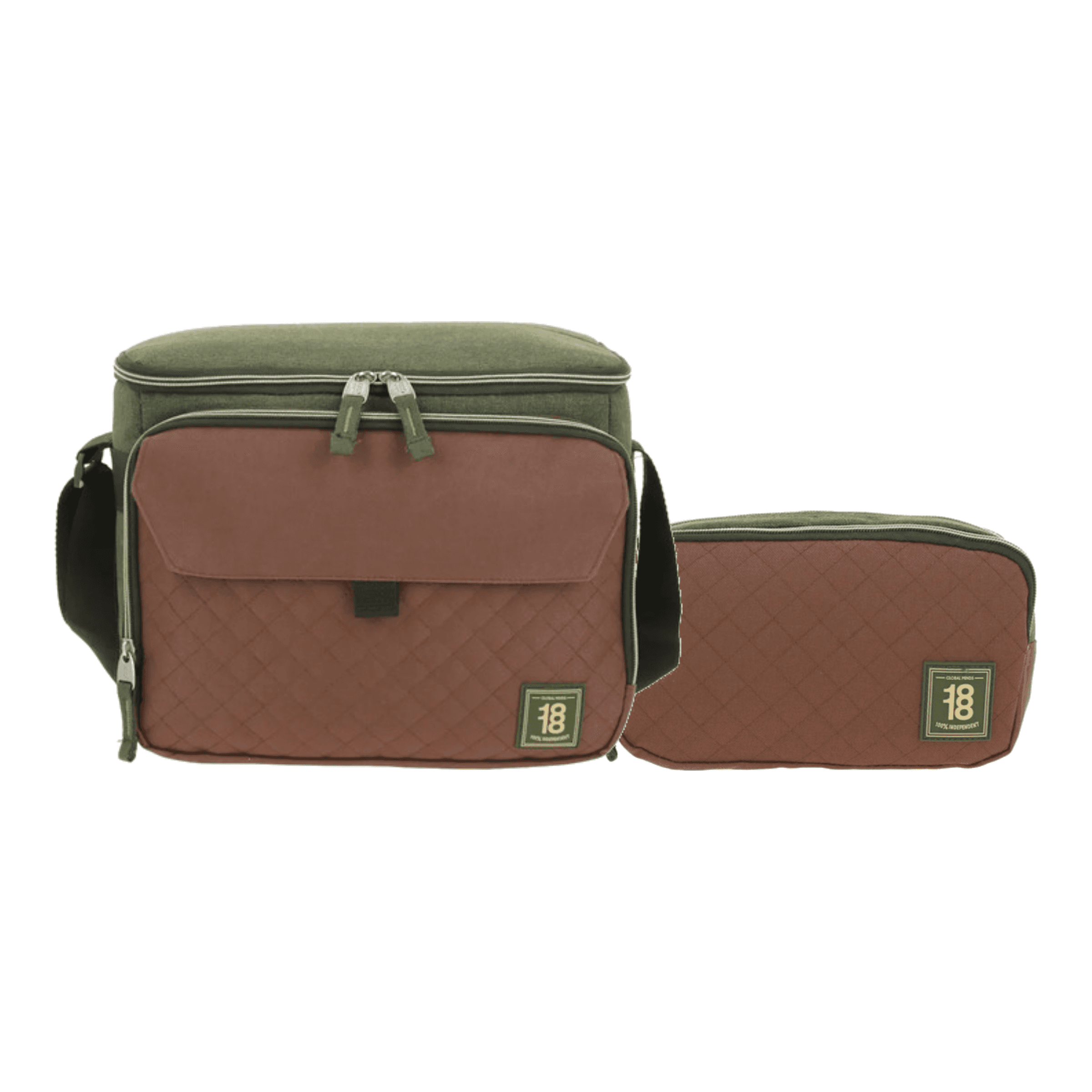 Kit Escolar 1818 by Chenson Lonchera + Lapicera Verde Seco, modelo 1866374-A-K2OA