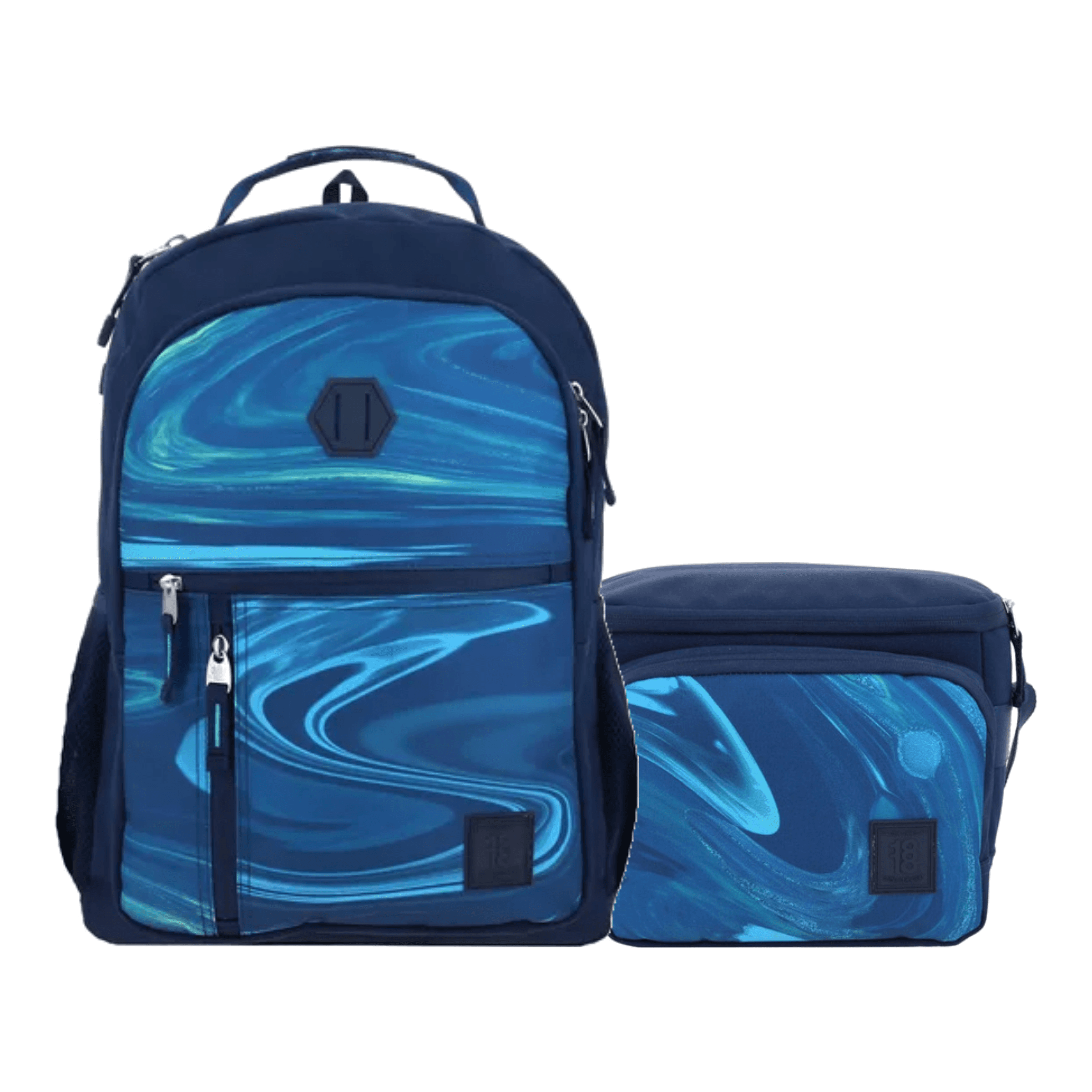 Kit Escolar 1818 by Chenson (Mochila + Lonchera) Azul Juvenil - Modelo 1866569, modelo 1866569-9-KC2O