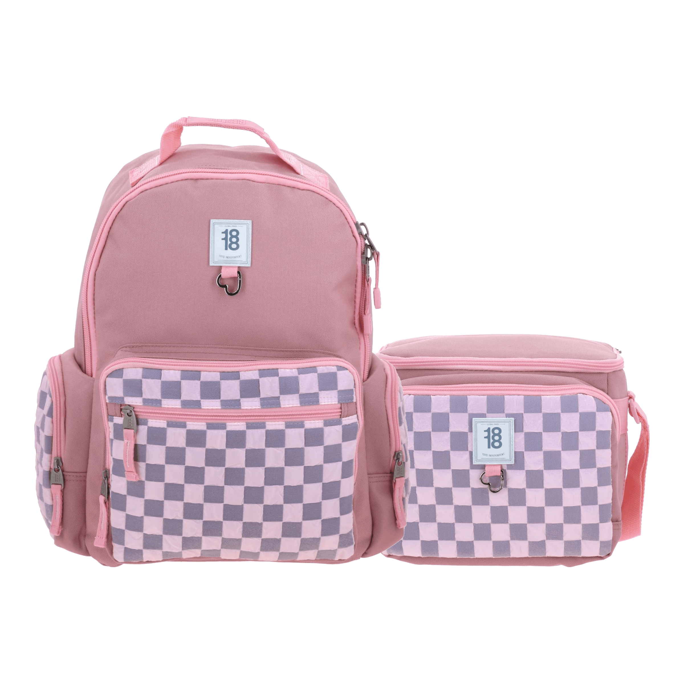 Kit Escolar 1818 by Chenson Mochila + Lonchera Rosa Juvenil - Modelo 1870340, modelo 1870340-P-KC2O