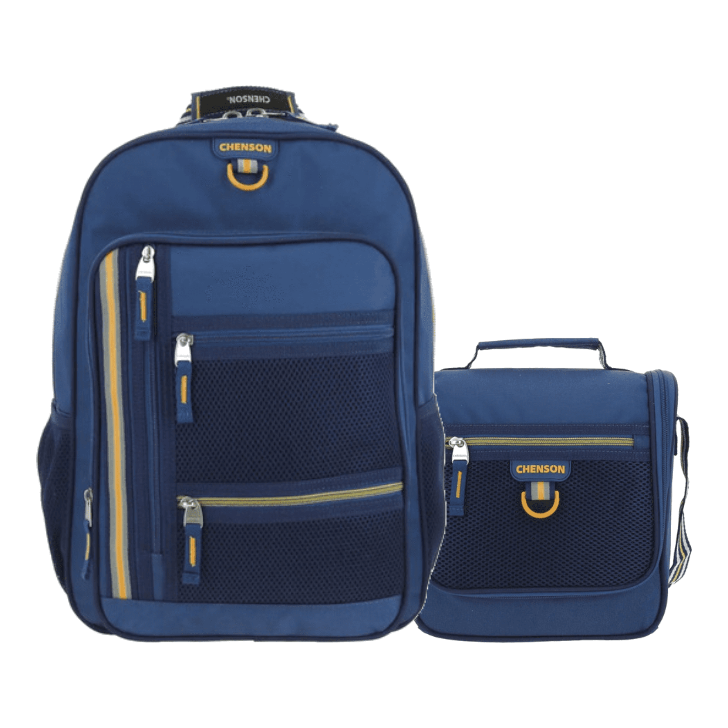 Kit Escolar Clásico by Chenson (Mochila + Lonchera) Azul, modelo CH66490-9-KC2O