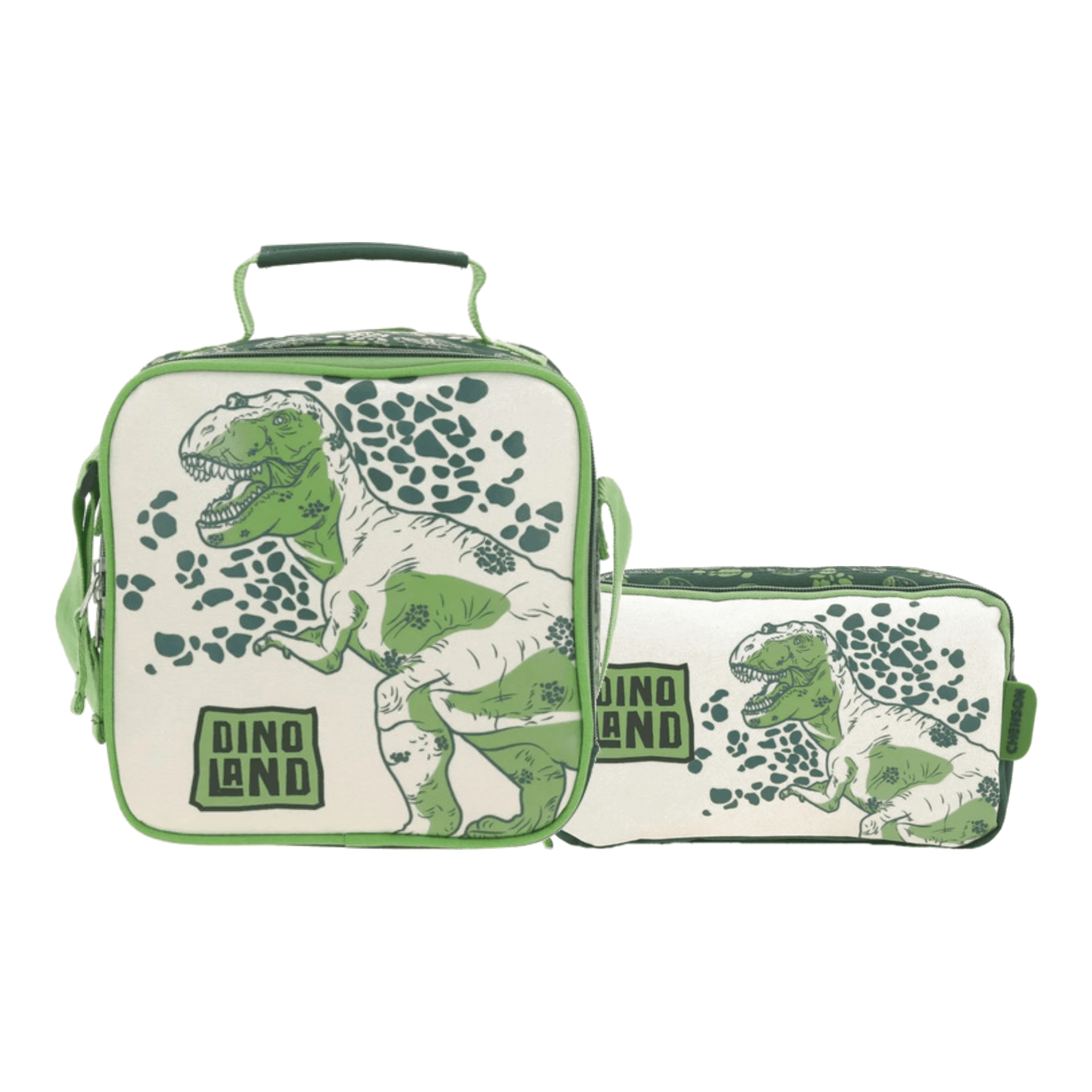 Kit Escolar Chenson Original Lonchera + Lapicera Verde Infantil - Modelo CO66068, modelo CO66068-G-K2OA