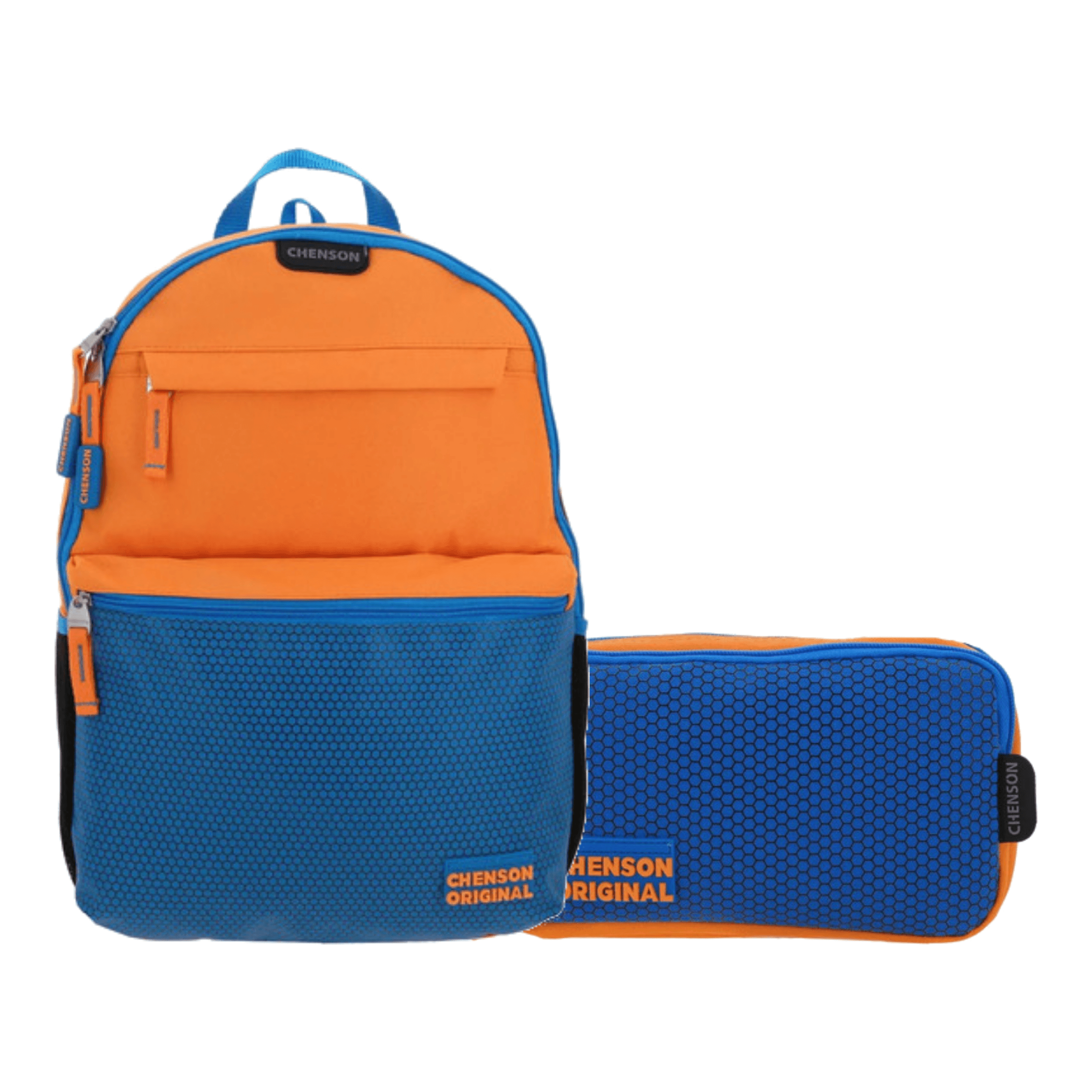 Kit Escolar Chenson Original Mochila + Lapicera Naranja Infantil, modelo CO70239-O-KC2A