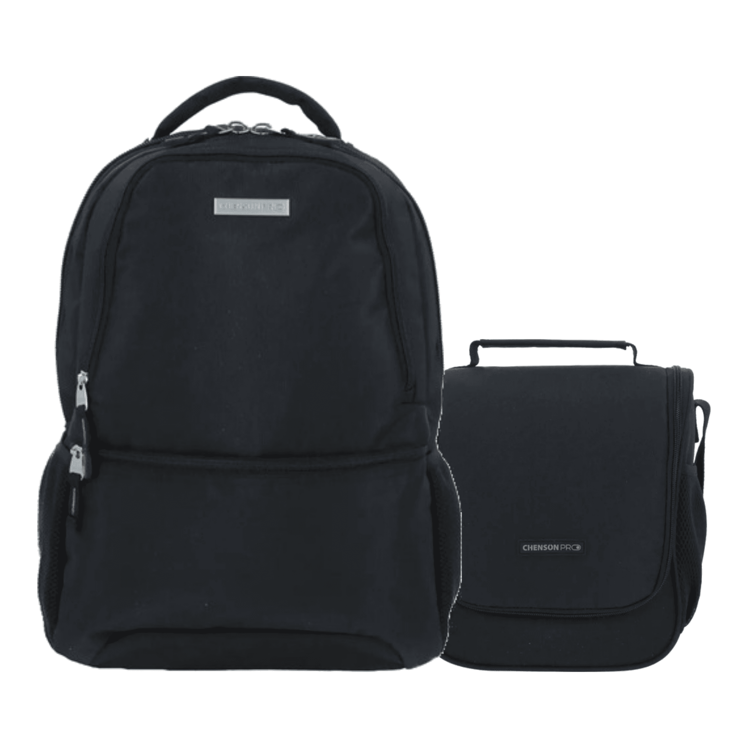 Kit Escolar Chenson Pro (Mochila + Lonchera) Negro - Modelo CP65926, modelo CP65926-3-KC2O