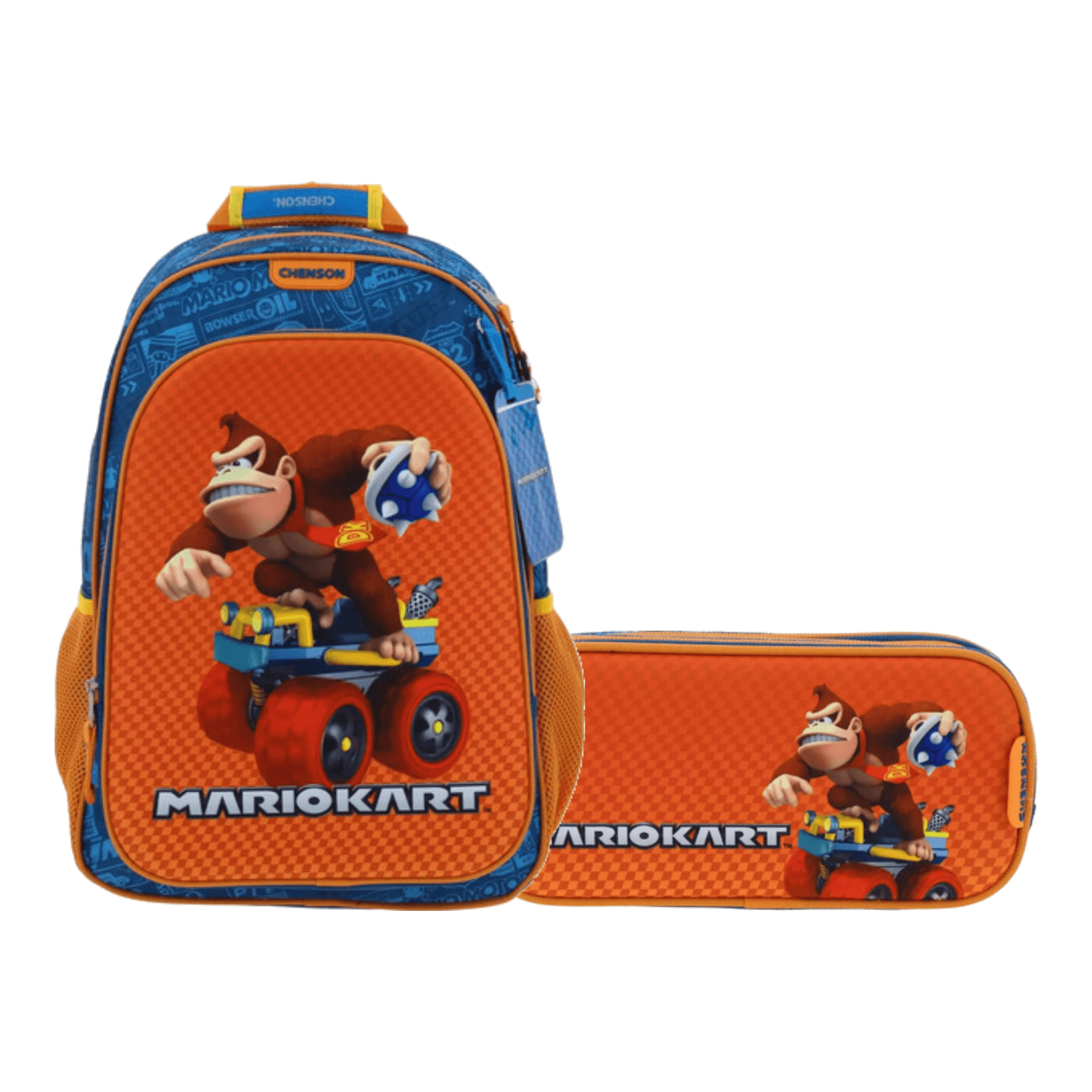 Kit Escolar DK by Chenson (Mochila + Lapicera) Naranja Infantil, modelo DK66600-O-KC2A