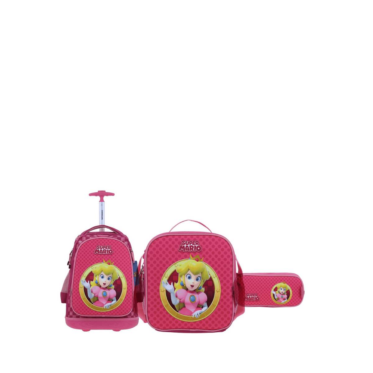 Kit Escolar Mario Bros by Chenson (Mochila + Mochila + Mochila) Infantil, modelo MB70734-KB3
