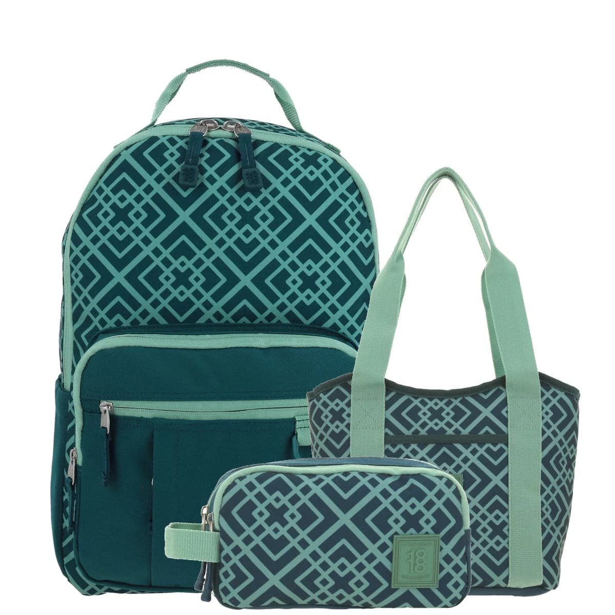 Kit Escolar 1818 by Chenson (Mochila + Lonchera + Lapicera) juvenil, modelo 1866248-KC3