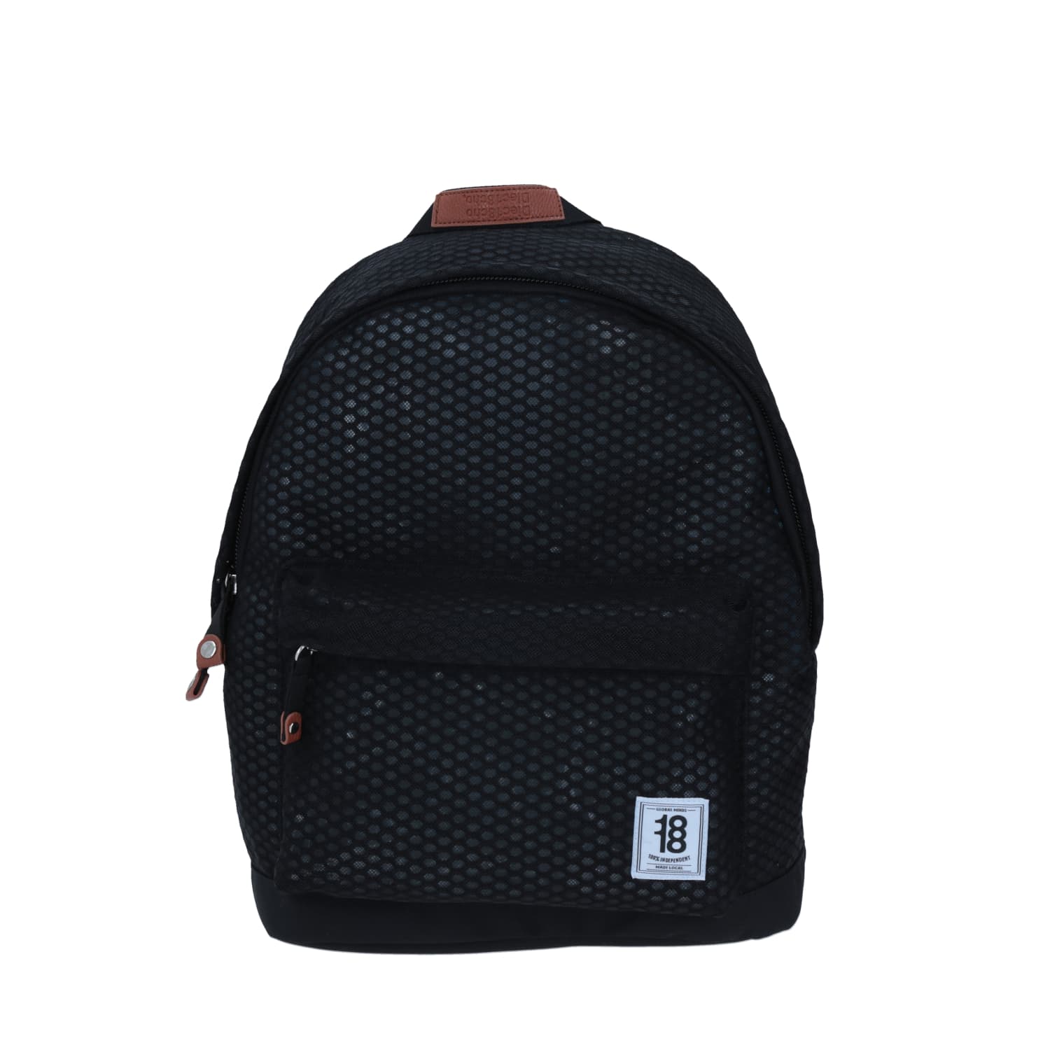 Mochila juvenil 1818 by Chenson negra con porta laptop 13", modelo 1864539-3