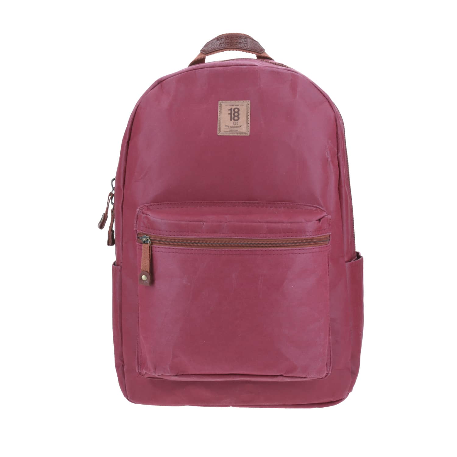 Mochila escolar juvenil 1818 by Chenson color magenta con porta laptop, modelo 1865441-M