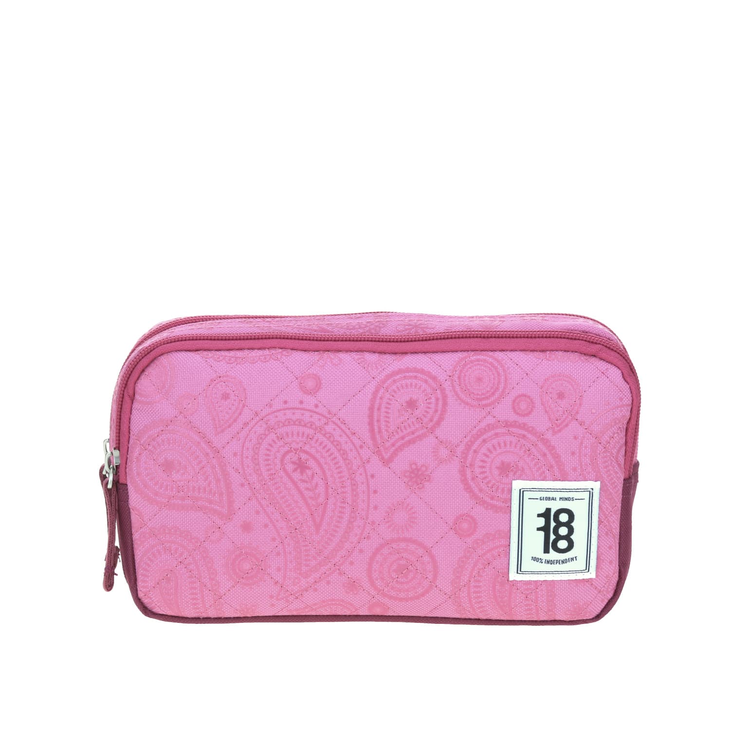 Lapicera Rosa 1818 by Chenson - Estuche Escolar Doble Compartimento, modelo 1865636-P