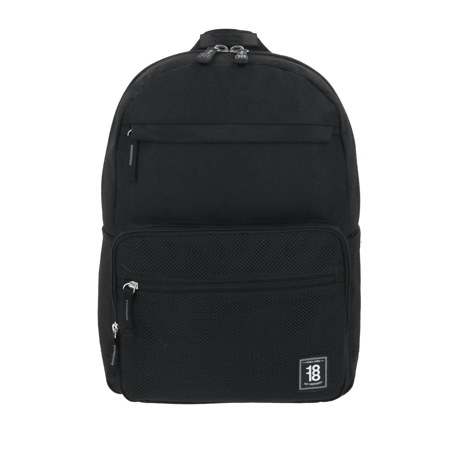 Mochila juvenil 1818 by Chenson negra con funcionalidad y estilo, modelo 1865731-3