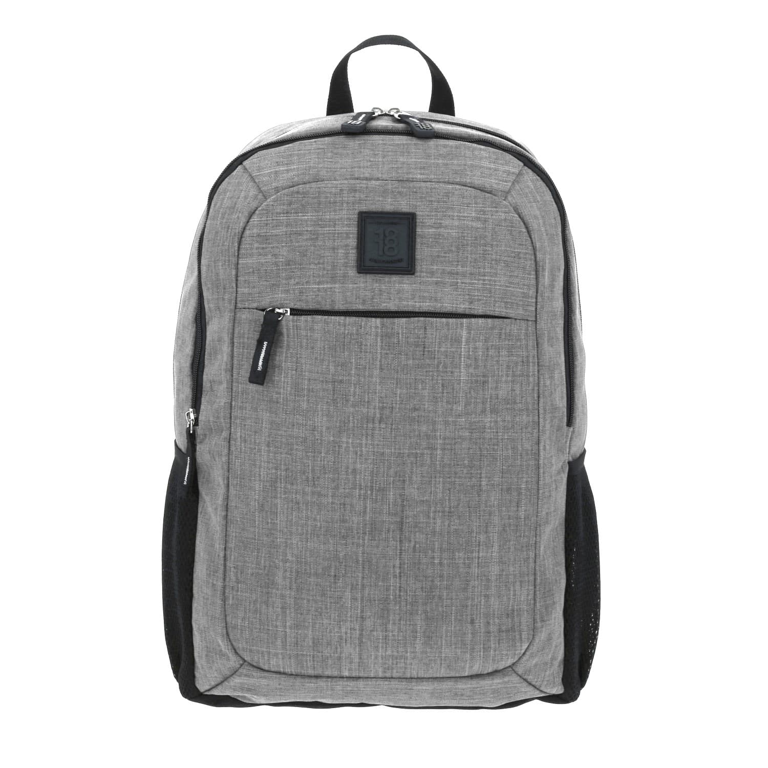 Mochila juvenil gris 1818 by Chenson con amplio compartimento, modelo 1865937-2