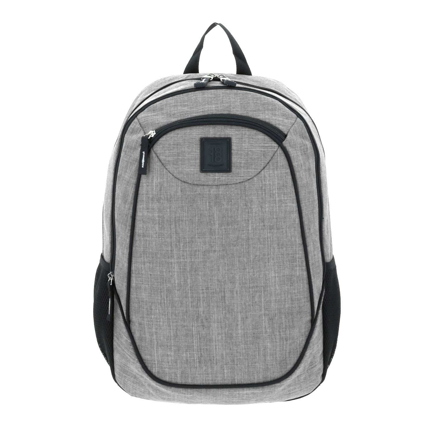 Mochila escolar juvenil 1818 by Chenson gris con amplio compartimento, modelo 1865938-2