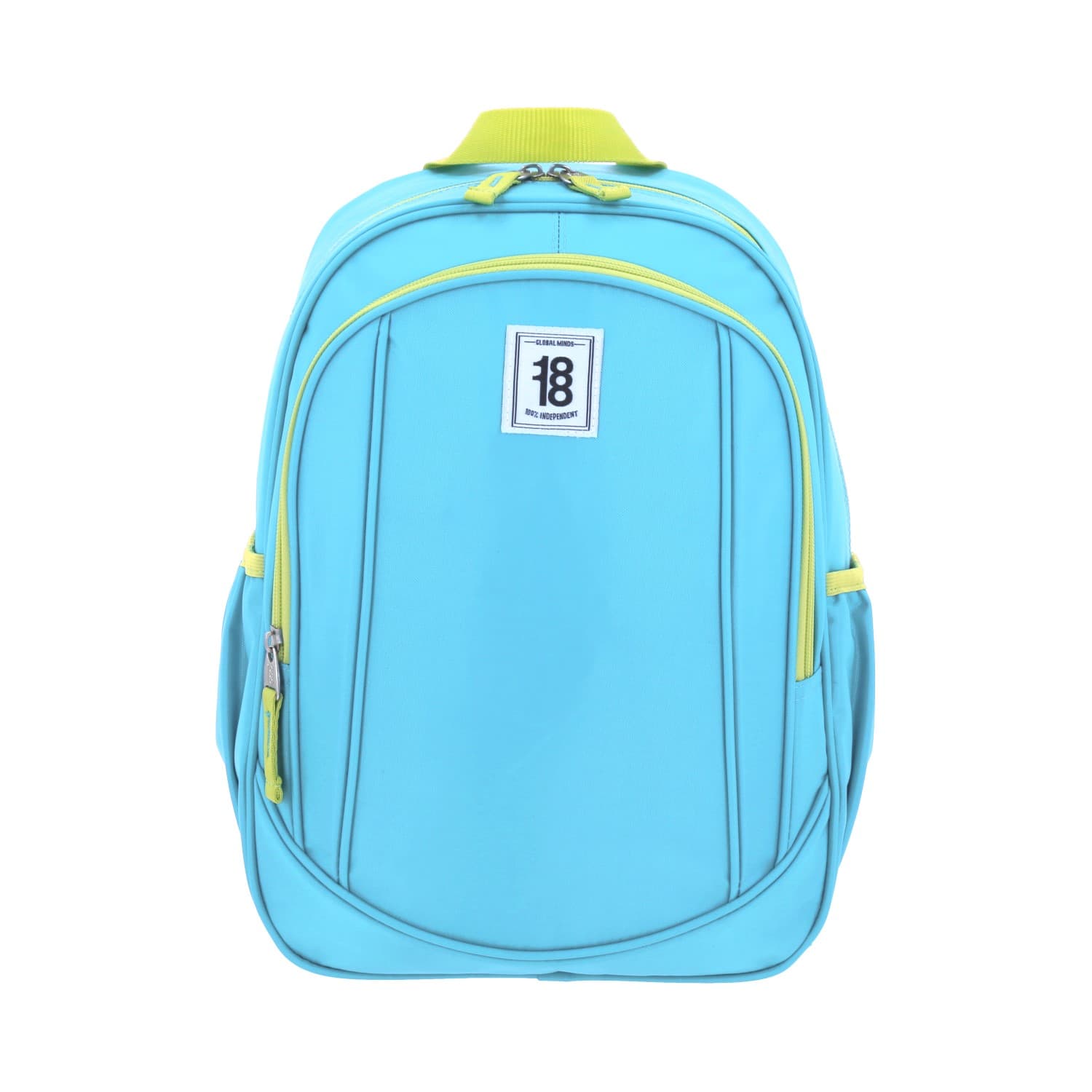 Mochila escolar juvenil 1818 by Chenson turquesa con amplio compartimento, modelo 1865946-T