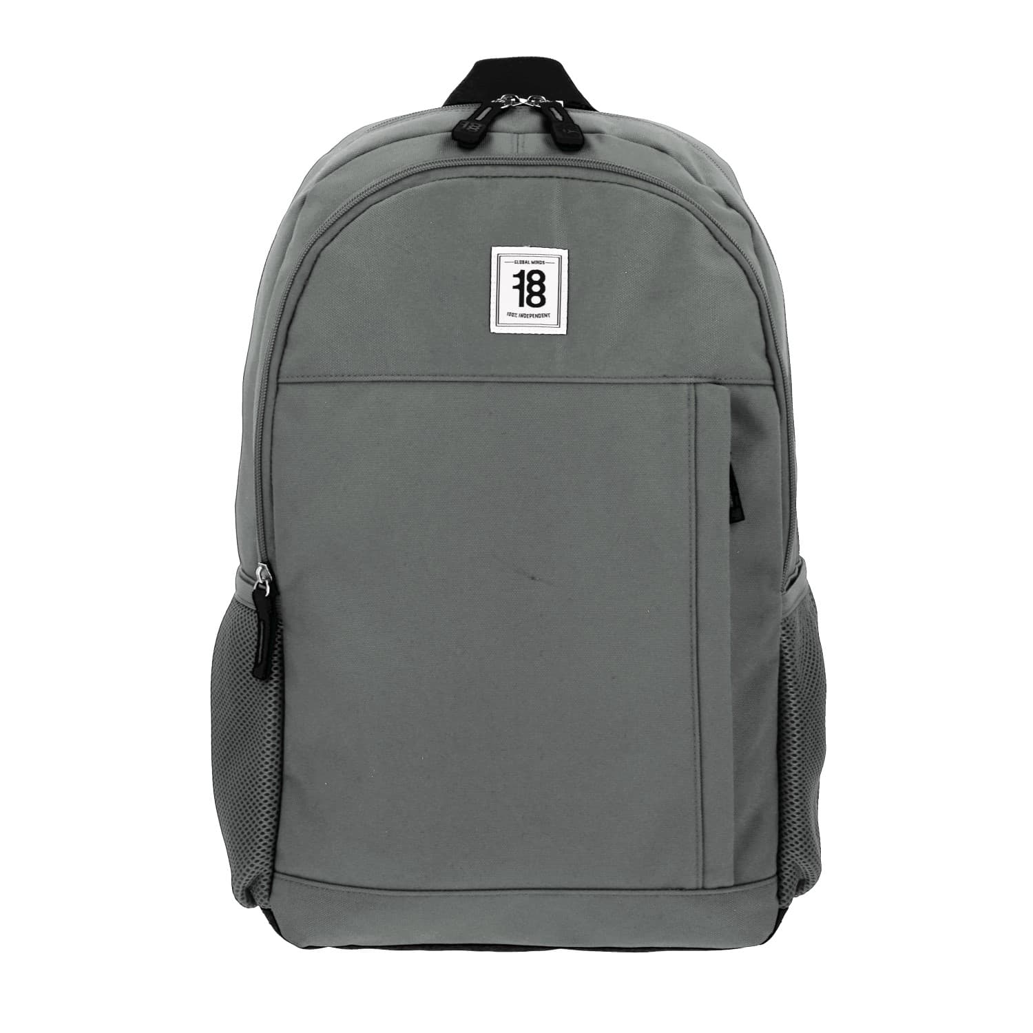 Mochila escolar juvenil 1818 by Chenson Gris con amplio compartimento, modelo 1865947-2