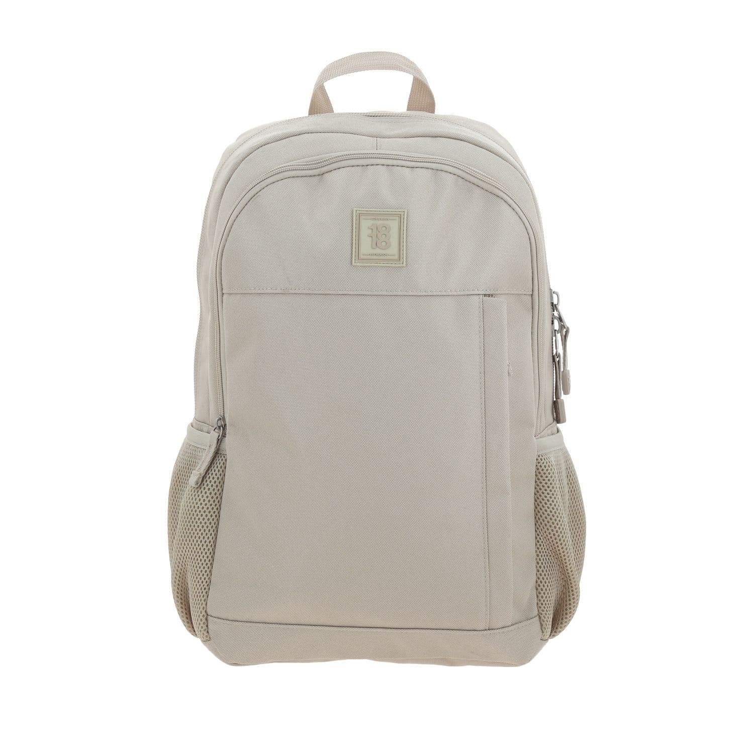 Mochila escolar juvenil 1818 by Chenson Beige con amplio compartimento, modelo 1865947-E