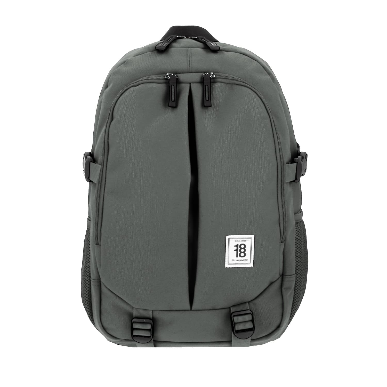 Mochila juvenil 1818 by Chenson gris con amplio compartimento, modelo 1865948-2