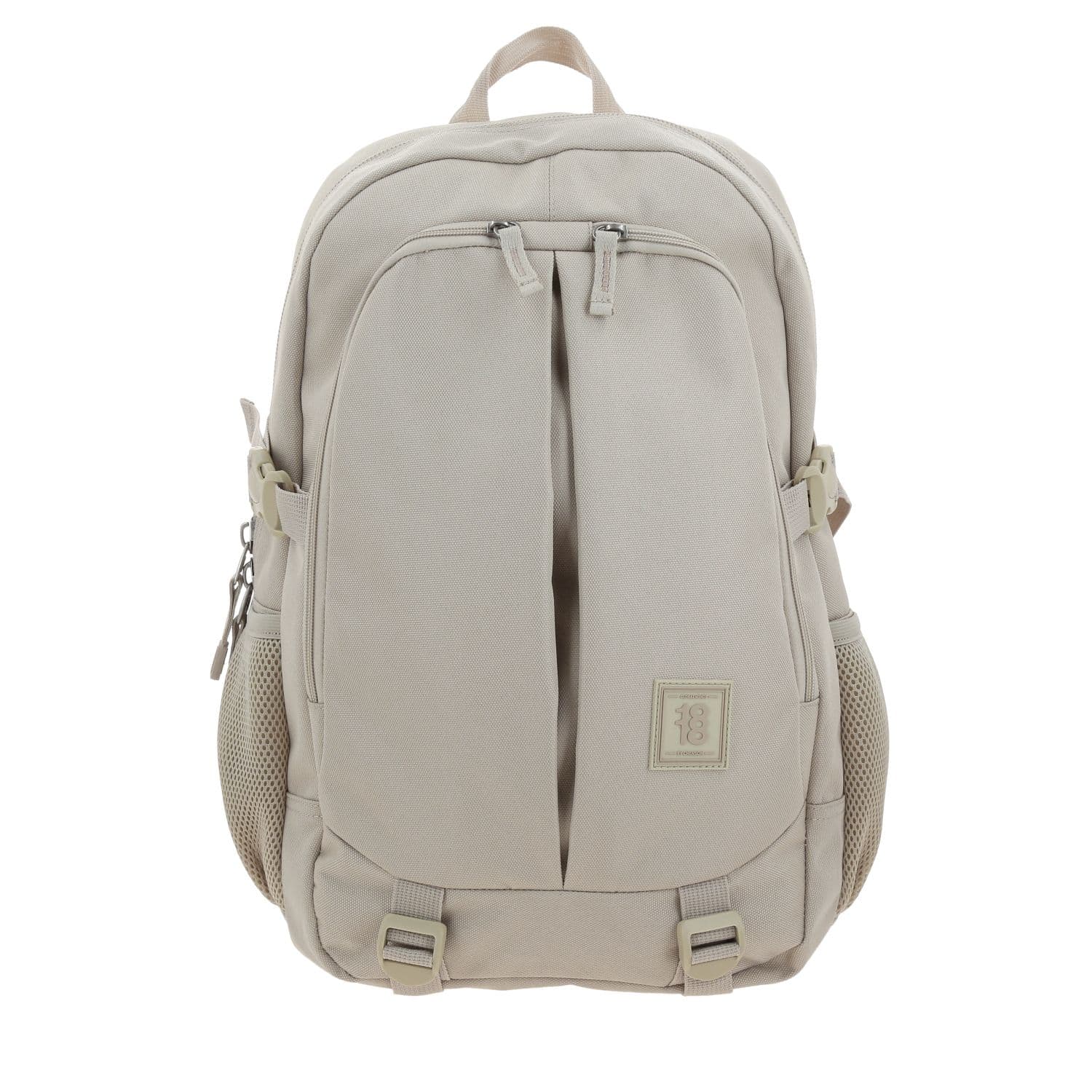 Mochila escolar juvenil 1818 by Chenson beige con amplio compartimento, modelo 1865948-E