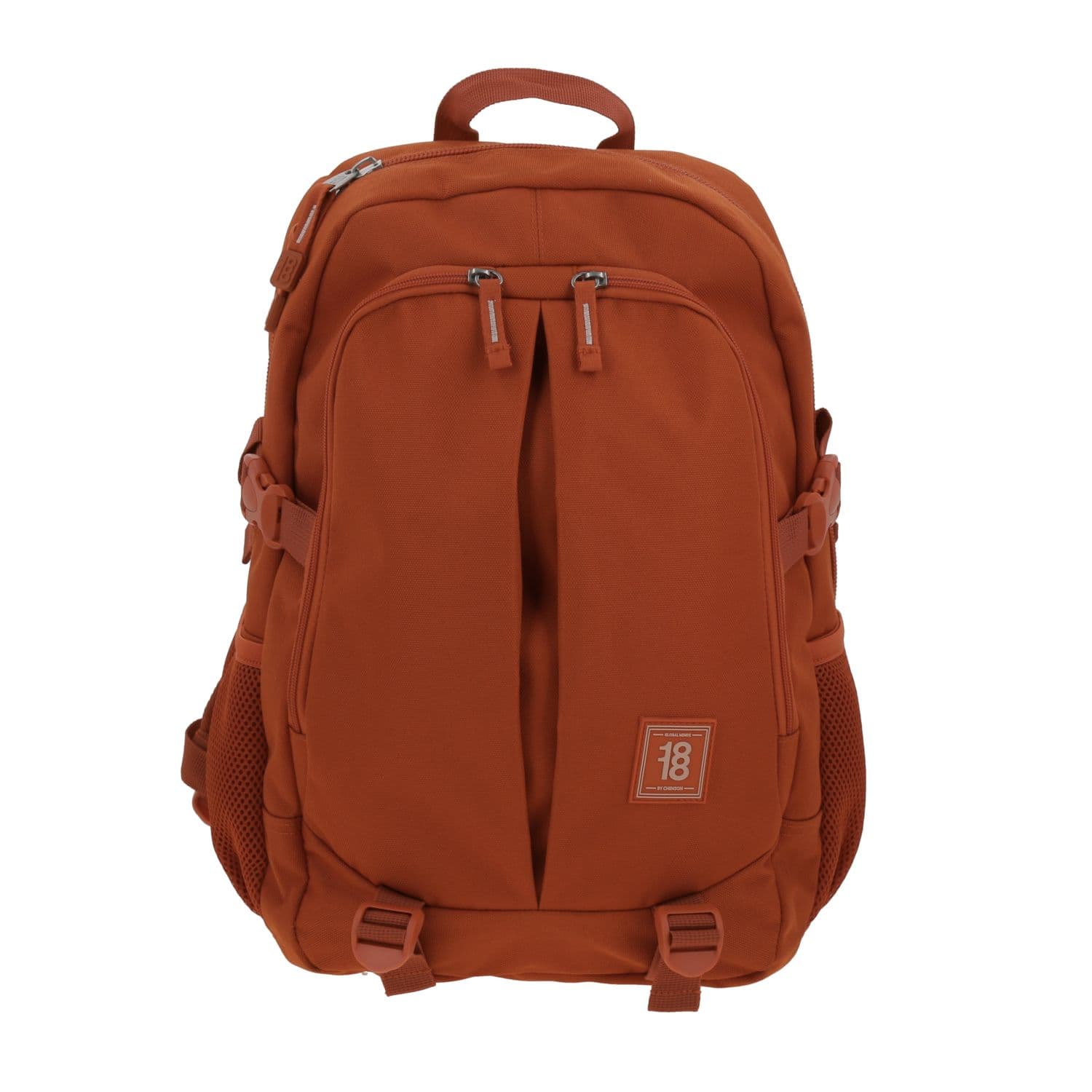 Mochila escolar juvenil 1818 by Chenson color naranja para estilo y funcionalidad, modelo 1865948-O