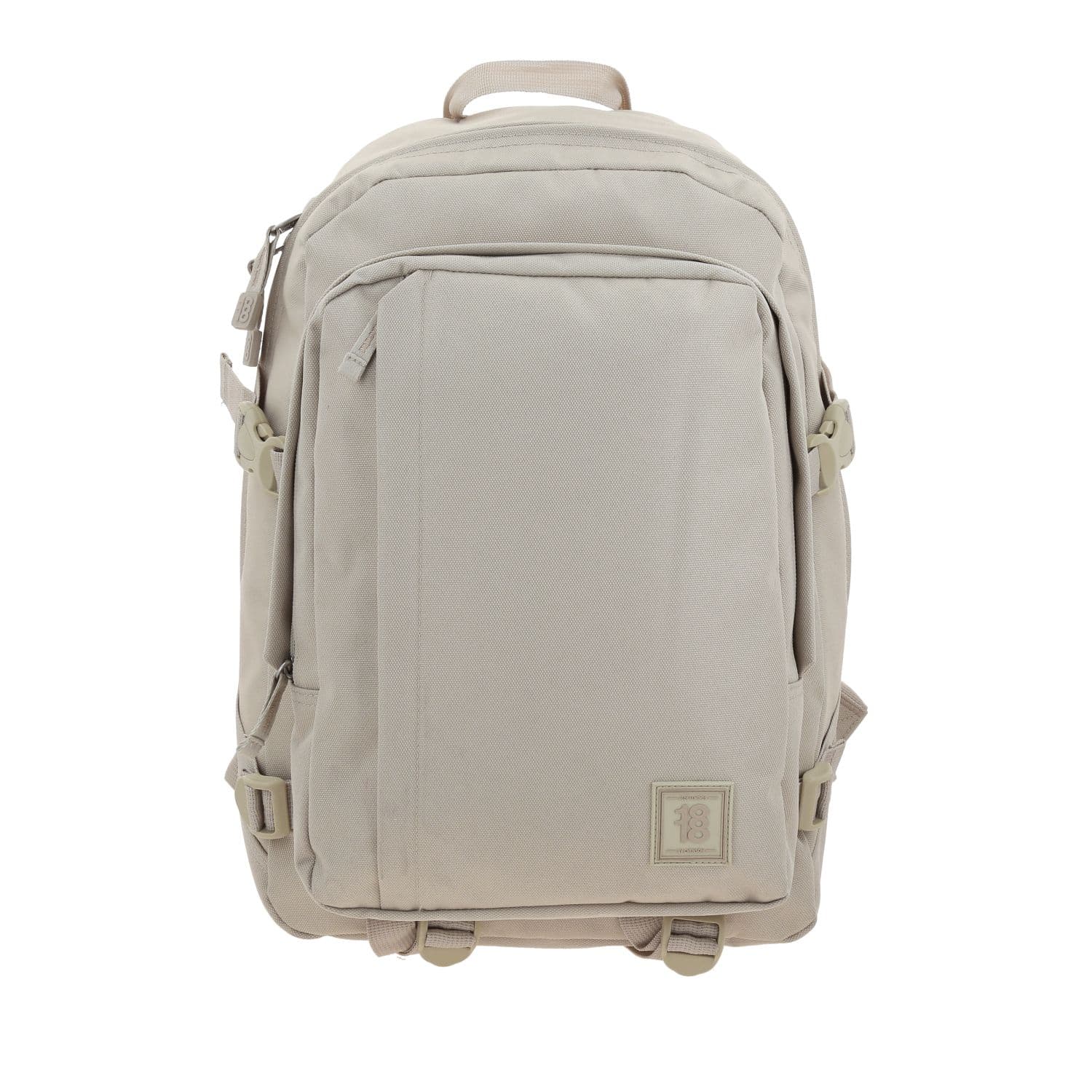 Mochila juvenil 1818 by Chenson beige con amplio compartimento, modelo 1865950-E