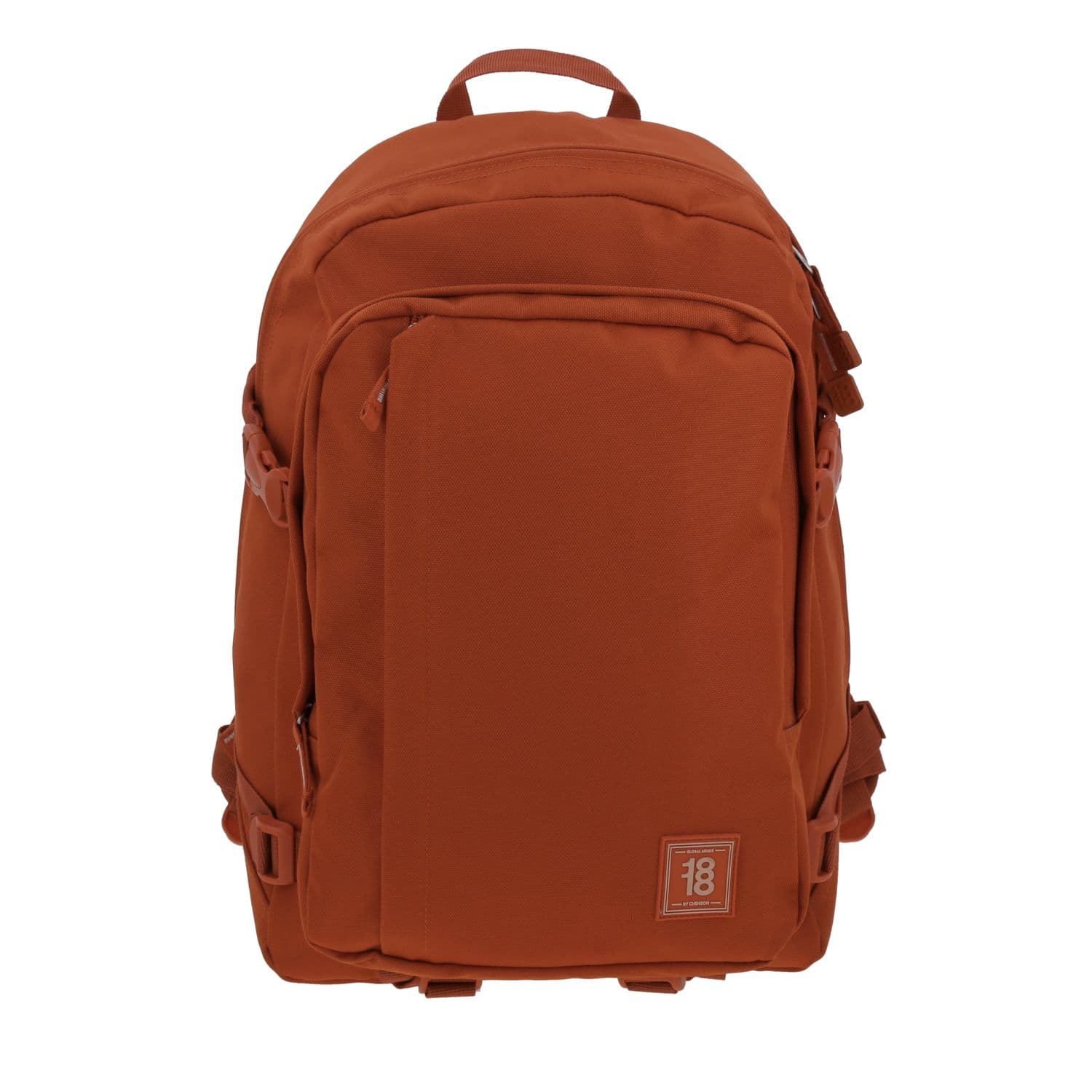 Mochila juvenil 1818 by Chenson en naranja con amplio compartimento, modelo 1865950-O
