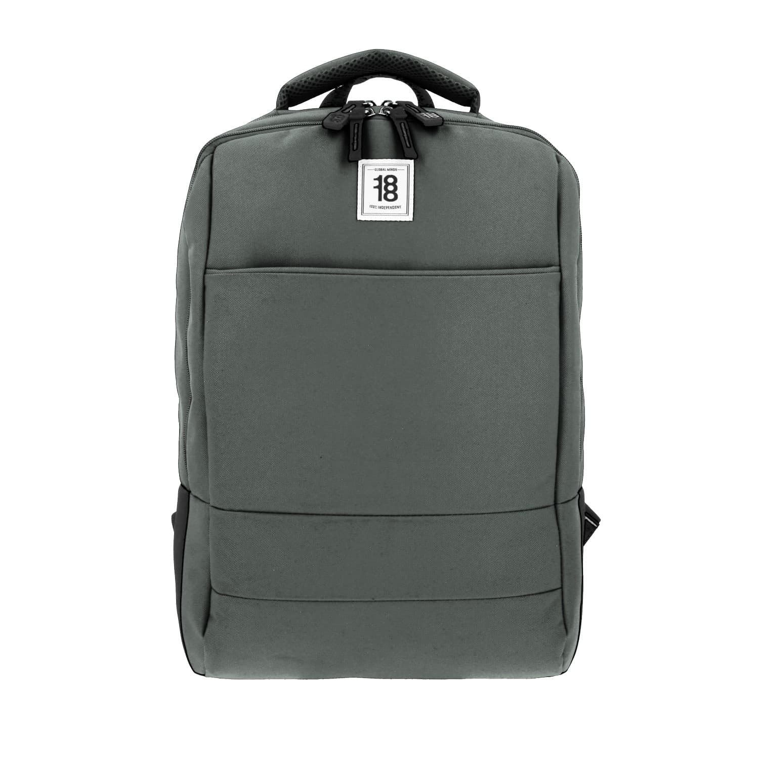 Mochila juvenil gris 1818 by Chenson con porta laptop y amplios compartimentos, modelo 1865953-2
