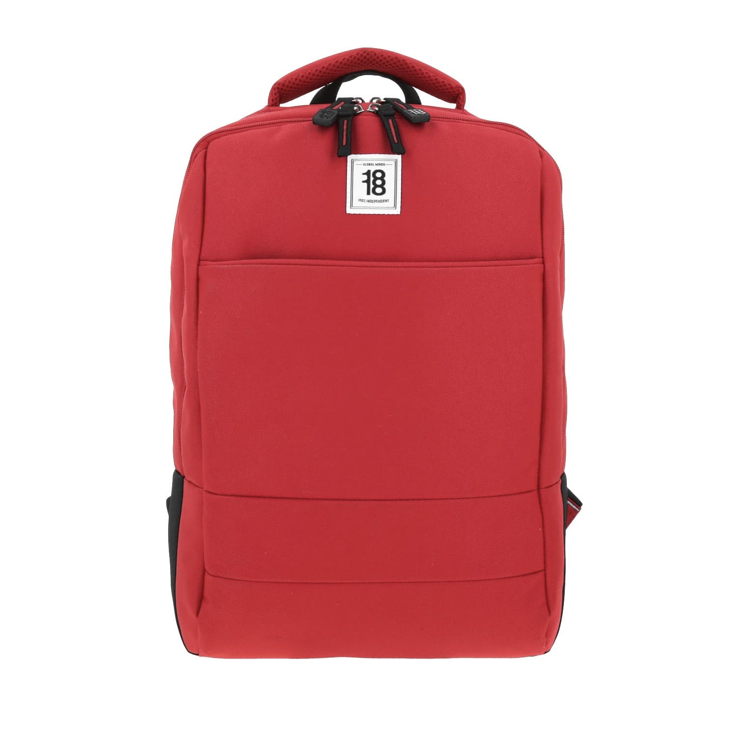 Mochila escolar juvenil 1818 by Chenson roja con amplio compartimento, modelo 1865953-R
