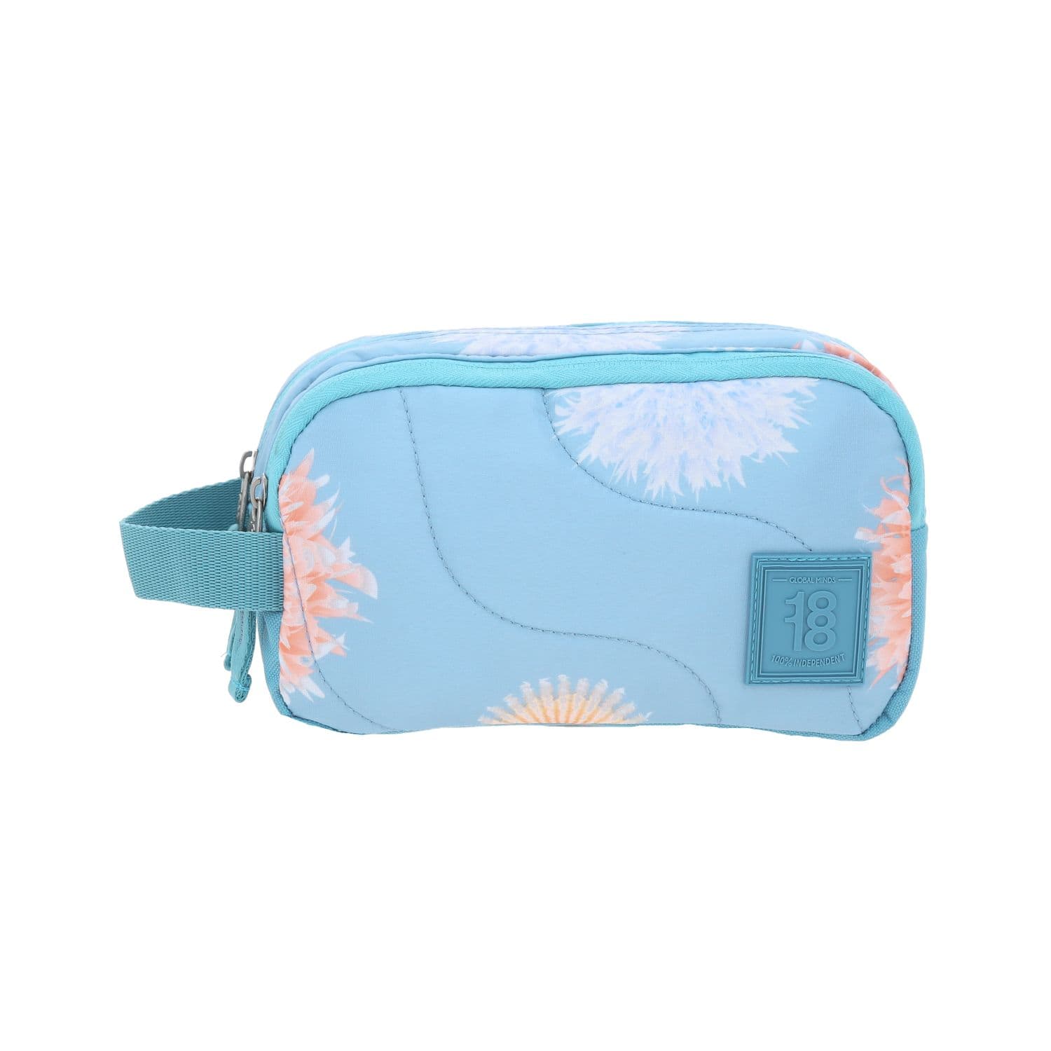Lapicera escolar 1818 by Chenson azul con doble compartimento, modelo 1866134-9