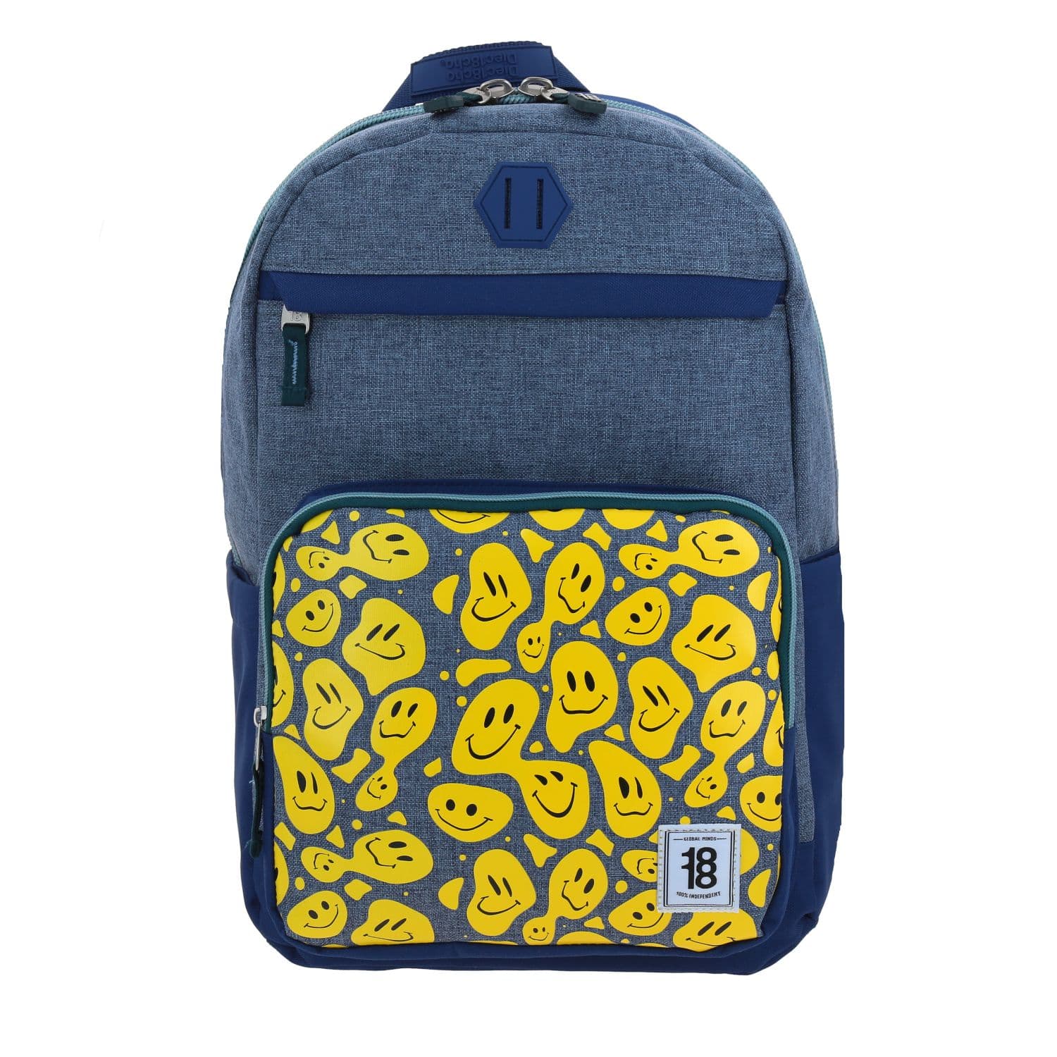 Mochila Escolar 1818 by Chenson Azul con Porta Laptop 15", modelo 1866365-9