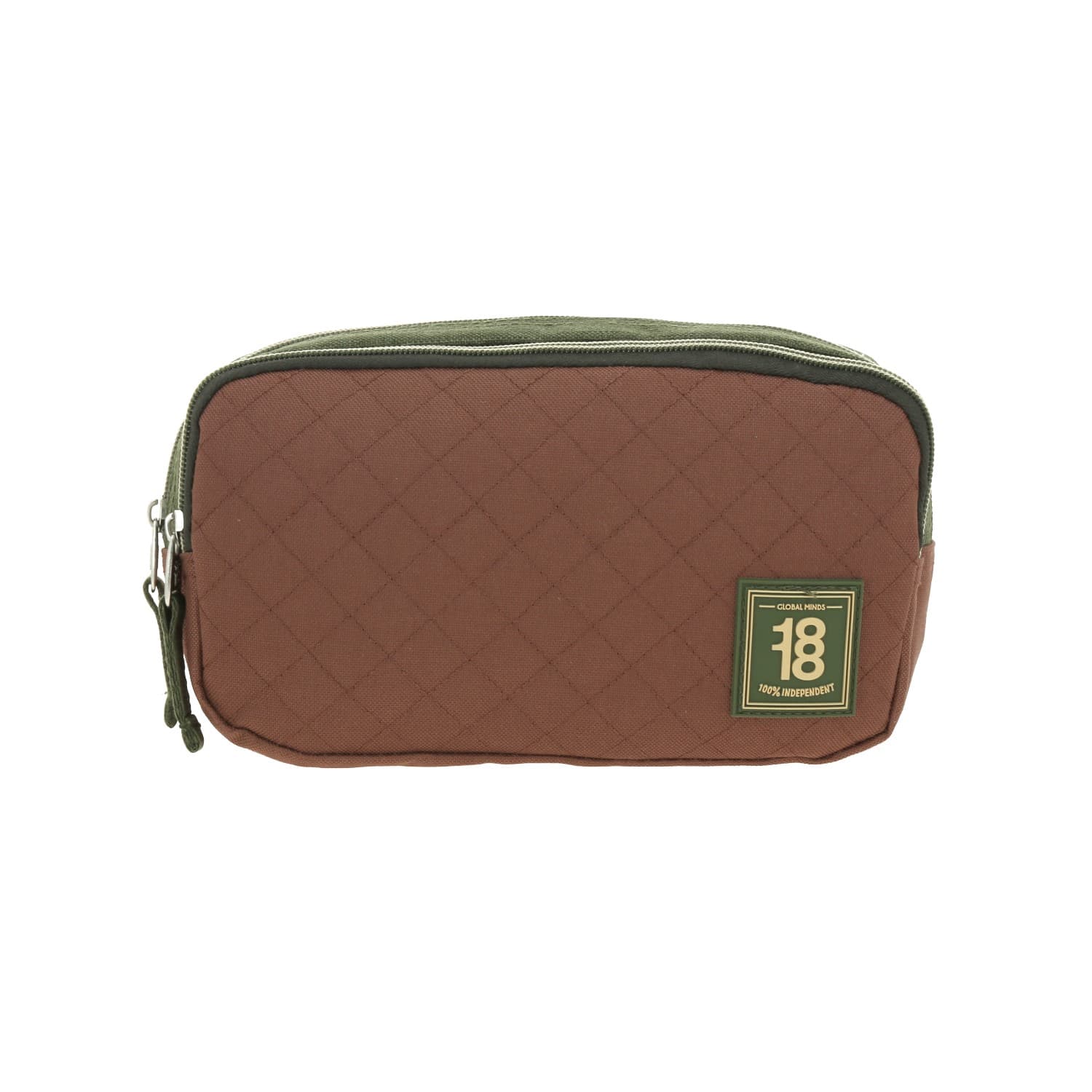 Lapicera juvenil 1818 by Chenson verde seco con doble compartimento, modelo 1866375-A