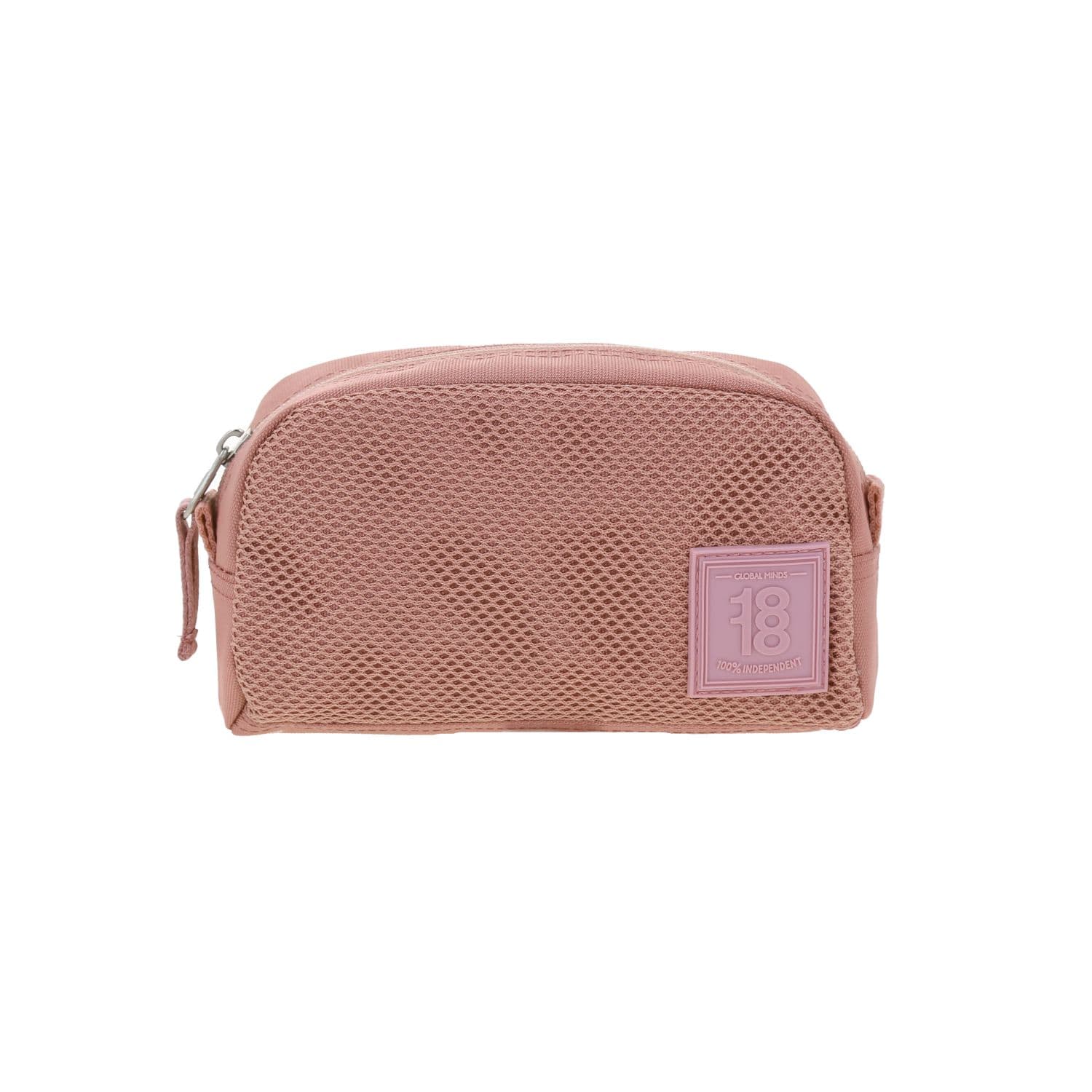 Lapicera juvenil 1818 by Chenson café/oro rosa con amplio compartimento, modelo 1866481-K