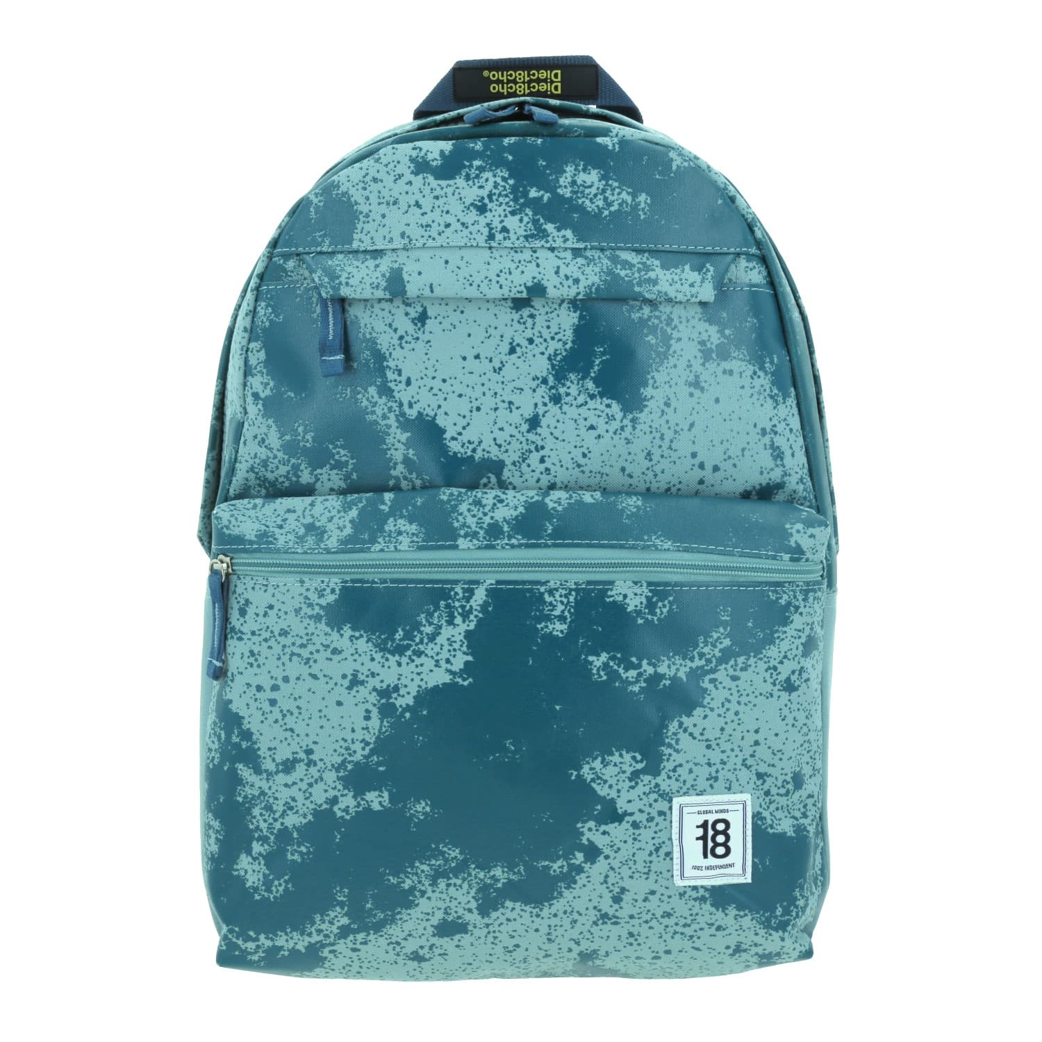 Mochila juvenil 1818 by Chenson verde con amplio compartimento, modelo 1866485-G