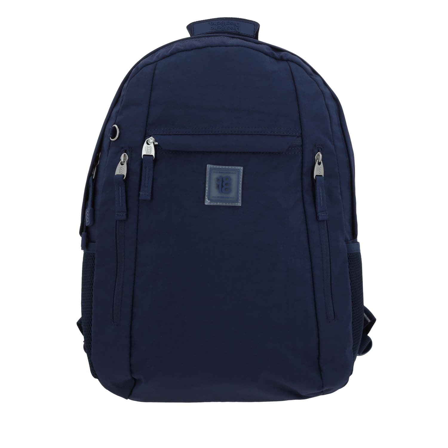 Mochila escolar juvenil 1818 by Chenson azul marino con múltiples compartimentos, modelo 1866544-9X