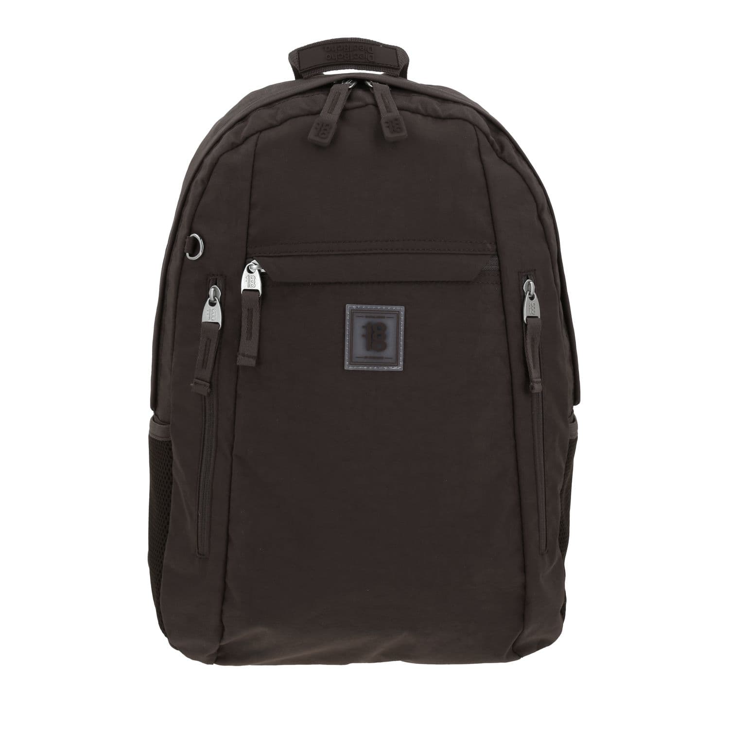 Mochila escolar juvenil 1818 by Chenson color café con amplios compartimentos, modelo 1866544-B