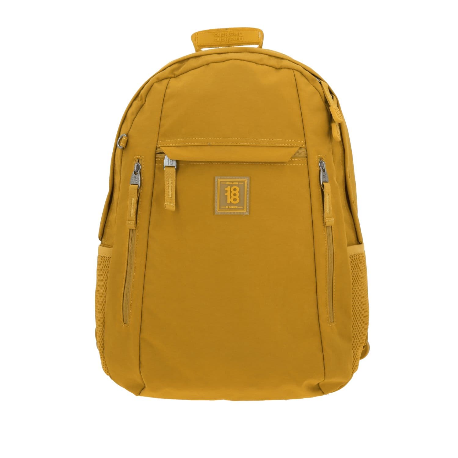 Mochila escolar juvenil 1818 by Chenson color amarillo - Estilo y funcionalidad, modelo 1866544-L