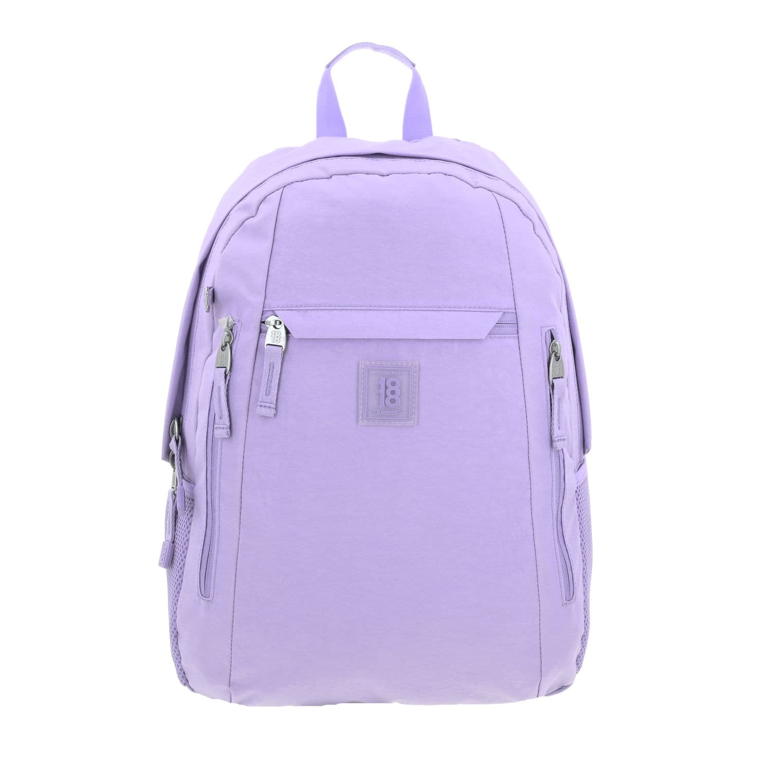 Mochila escolar juvenil 1818 by Chenson violeta con múltiples compartimentos, modelo 1866544-V