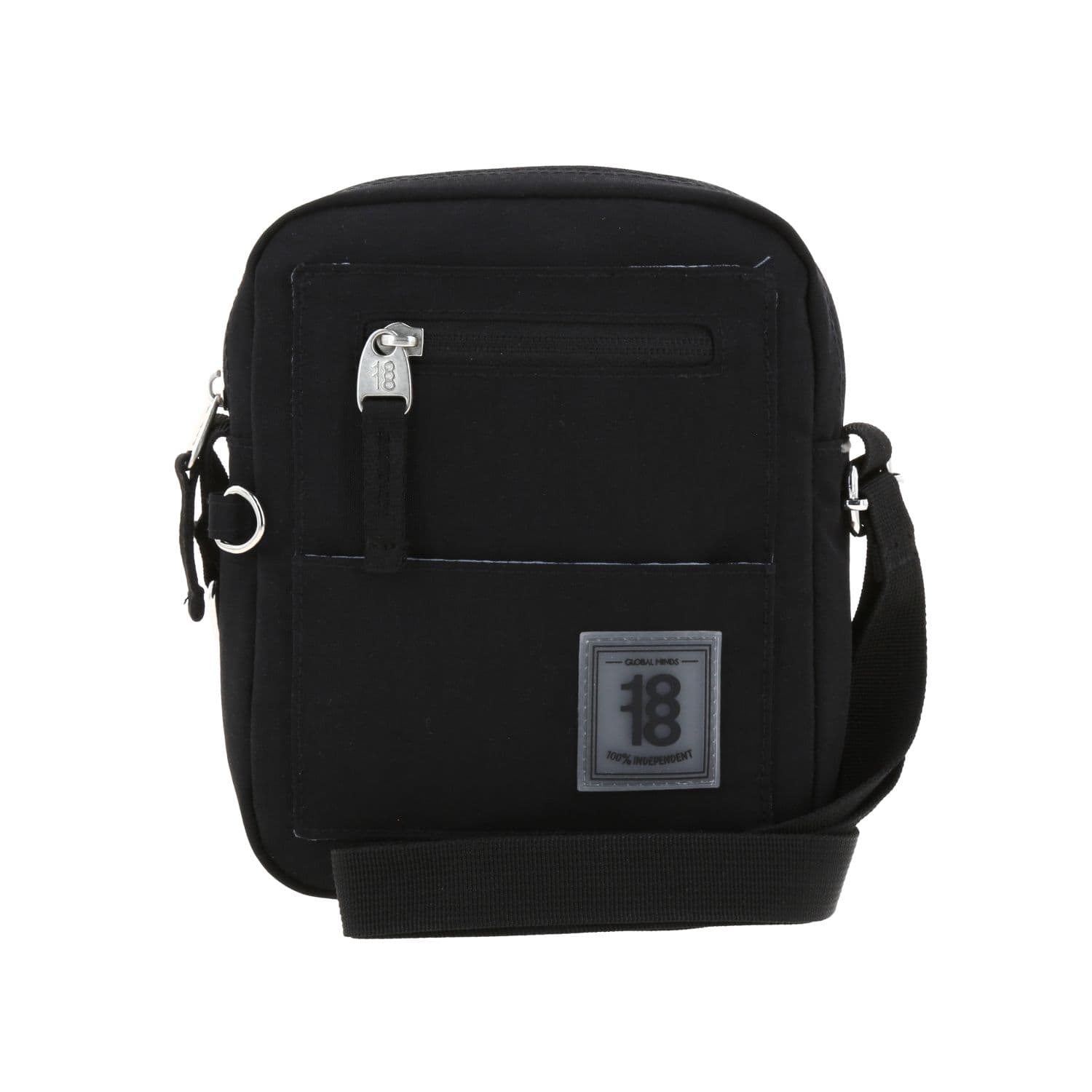 Bolsa de Lado 1818 by Chenson Negro con Múltiples Bolsillos, modelo 1866546-3