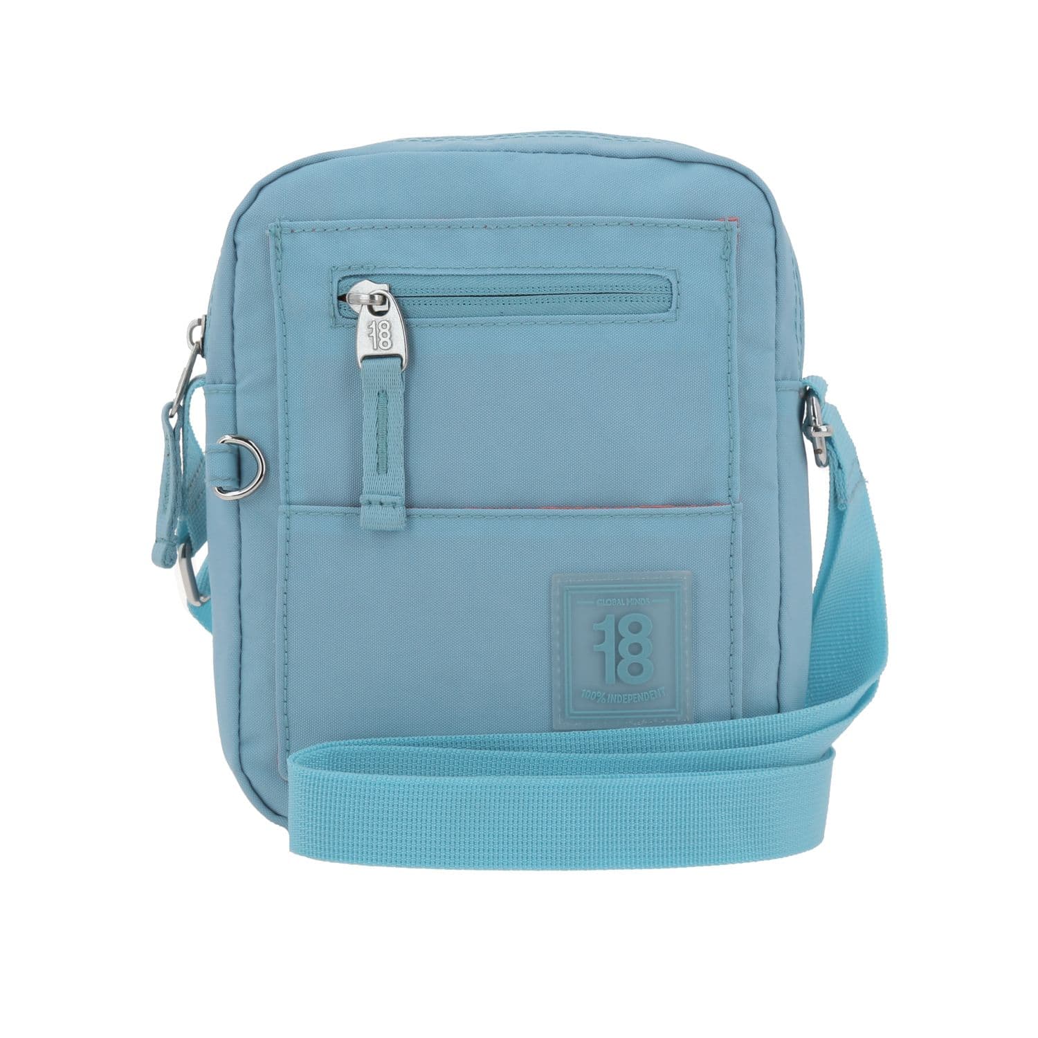 Bolsa de Lado juvenil 1818 by Chenson azul con múltiples bolsillos, modelo 1866546-9