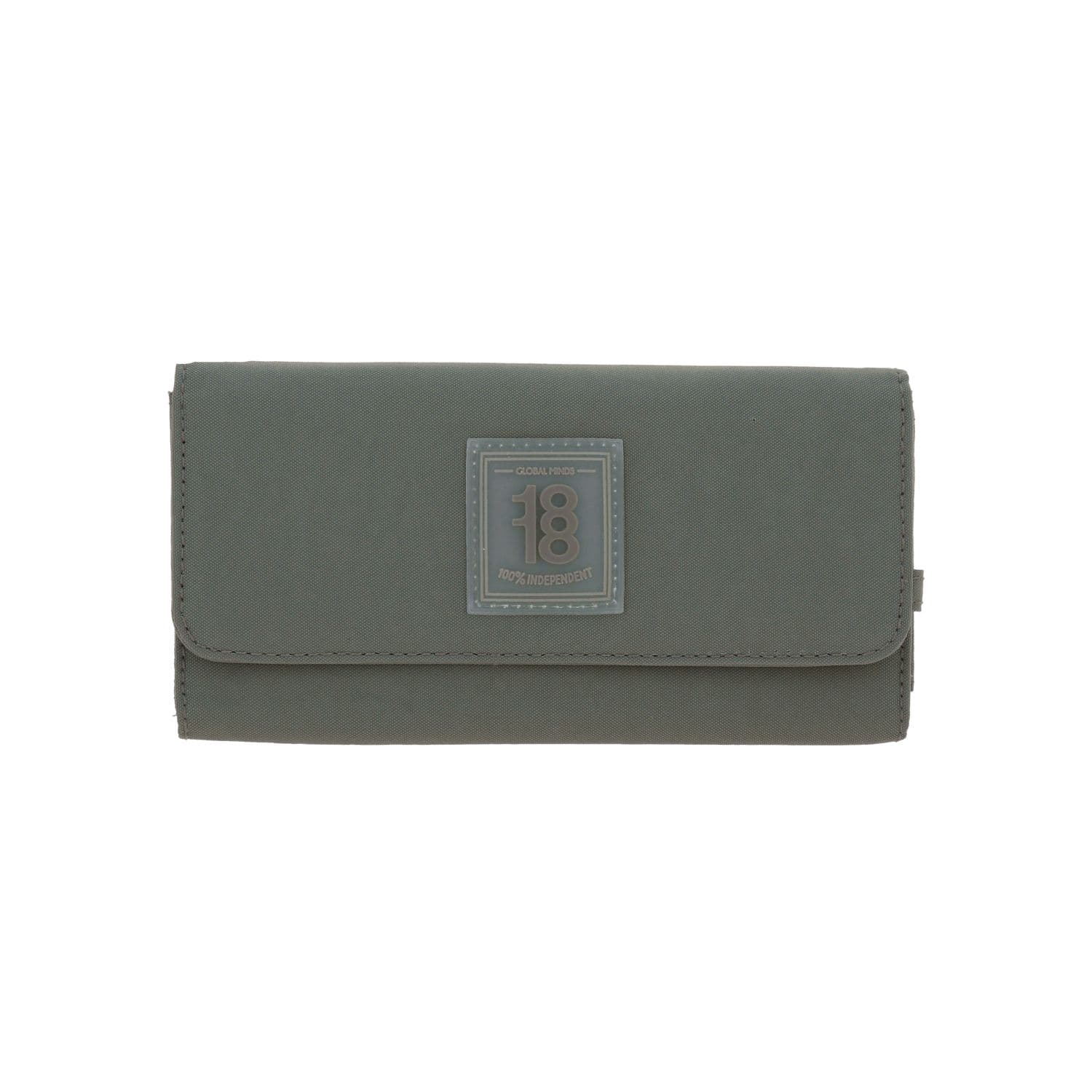 Cartera mujer 1818 by Chenson verde seco con amplio compartimento, modelo 1866549-A