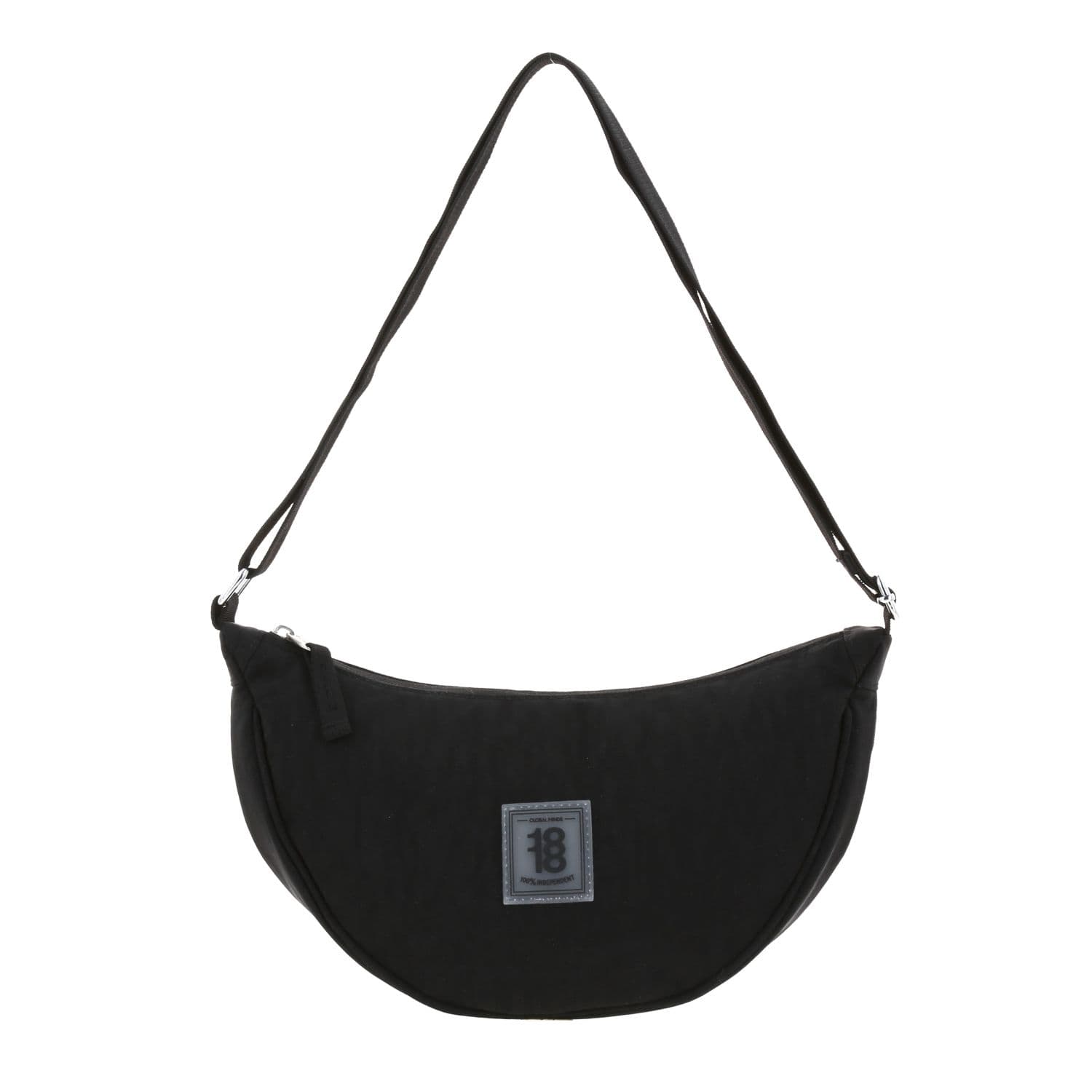 Bolsa de Lado juvenil 1818 by Chenson Negra con amplio compartimiento, modelo 1866552-3
