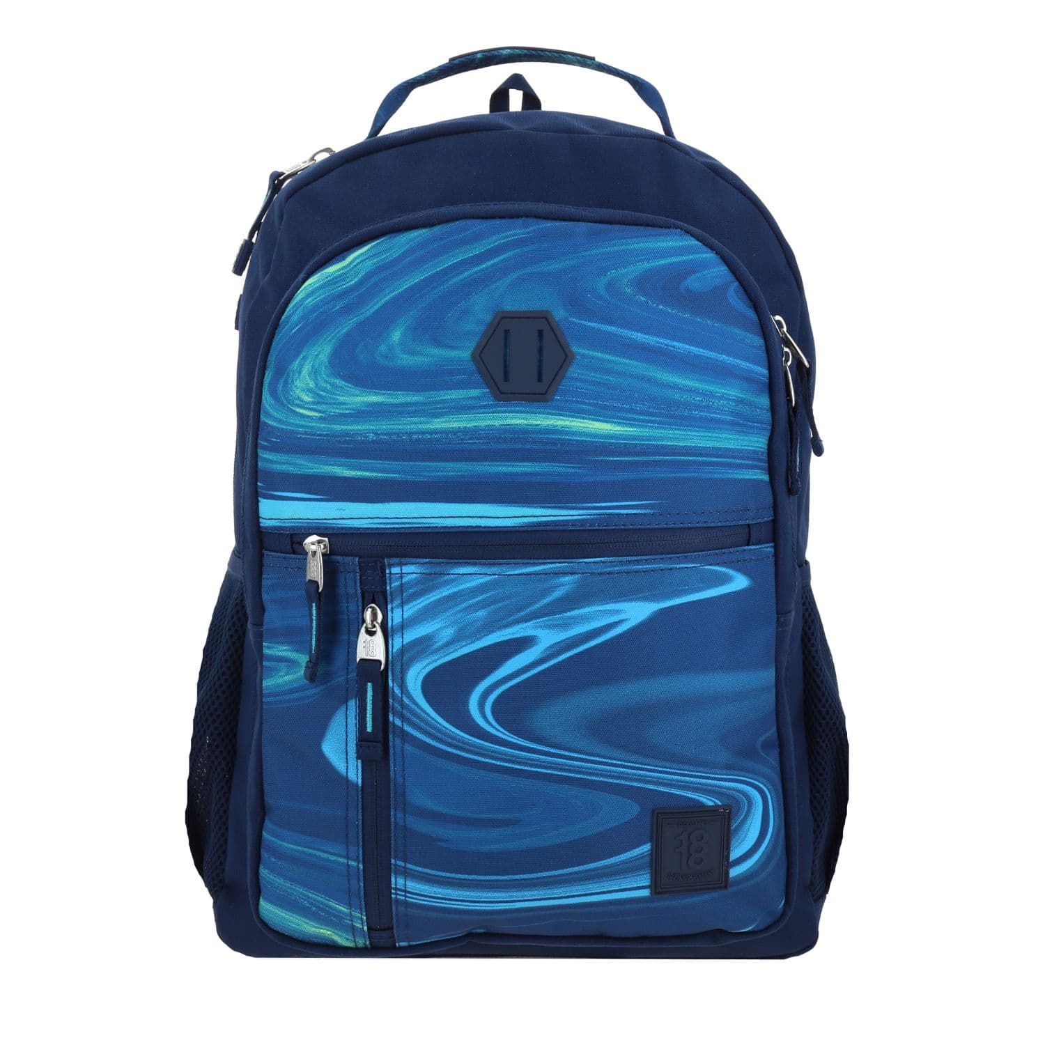 Mochila juvenil 1818 by Chenson azul con amplio compartimento, modelo 1866569-9