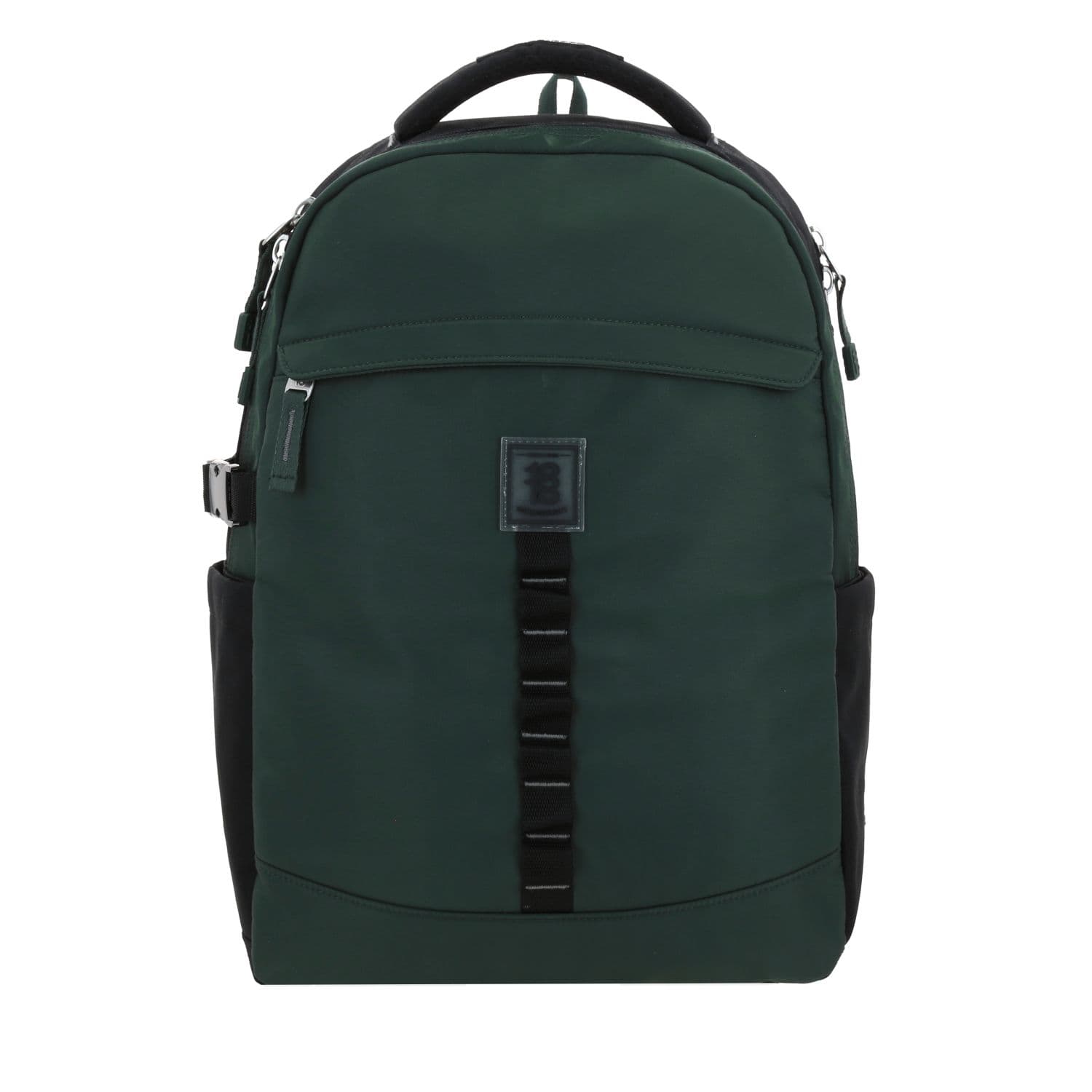 Mochila juvenil 1818 by Chenson verde seco con compartimento para laptop, modelo 1866572-A