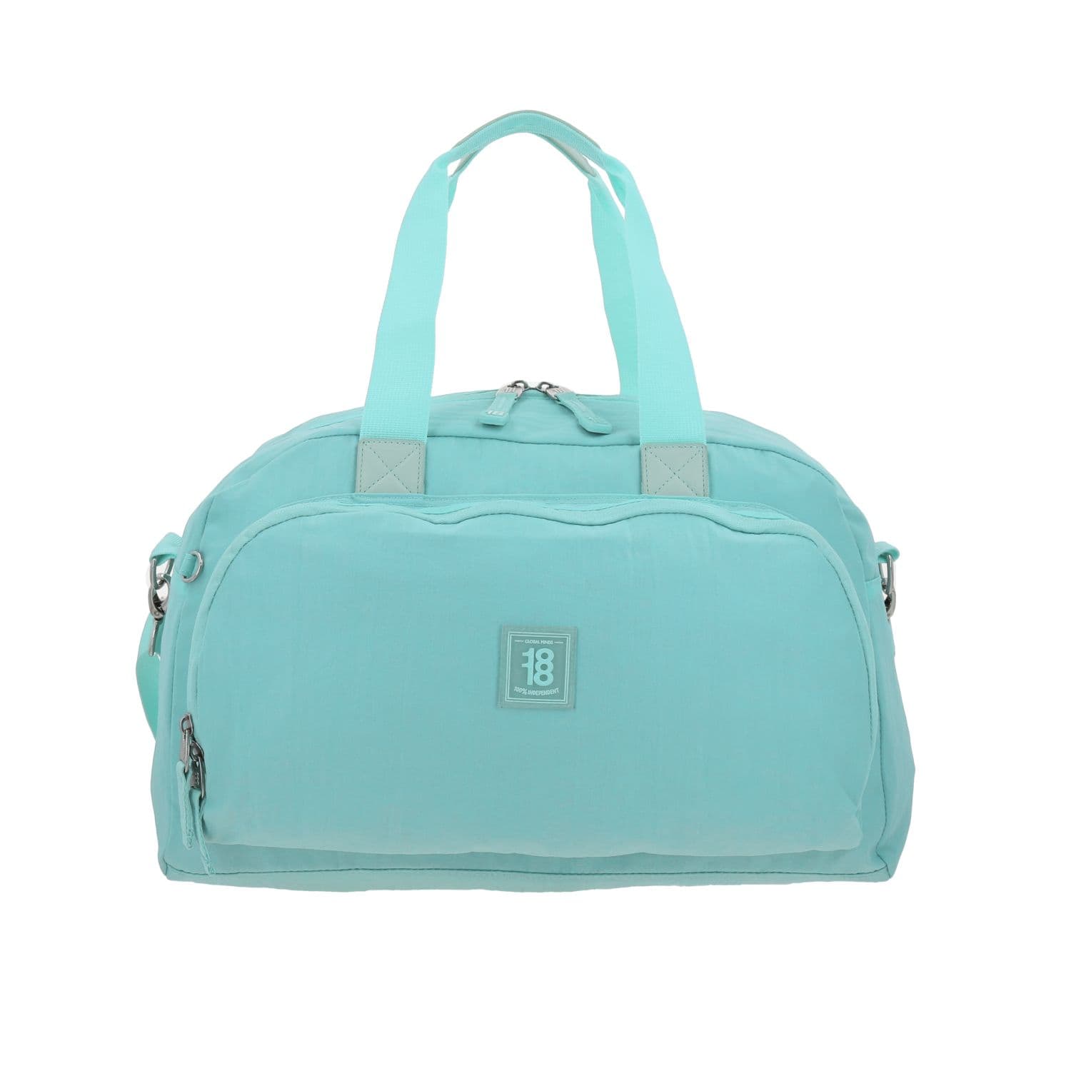 Valija juvenil 1818 by Chenson turquesa ideal para viajes y escuela, modelo 1870126-T