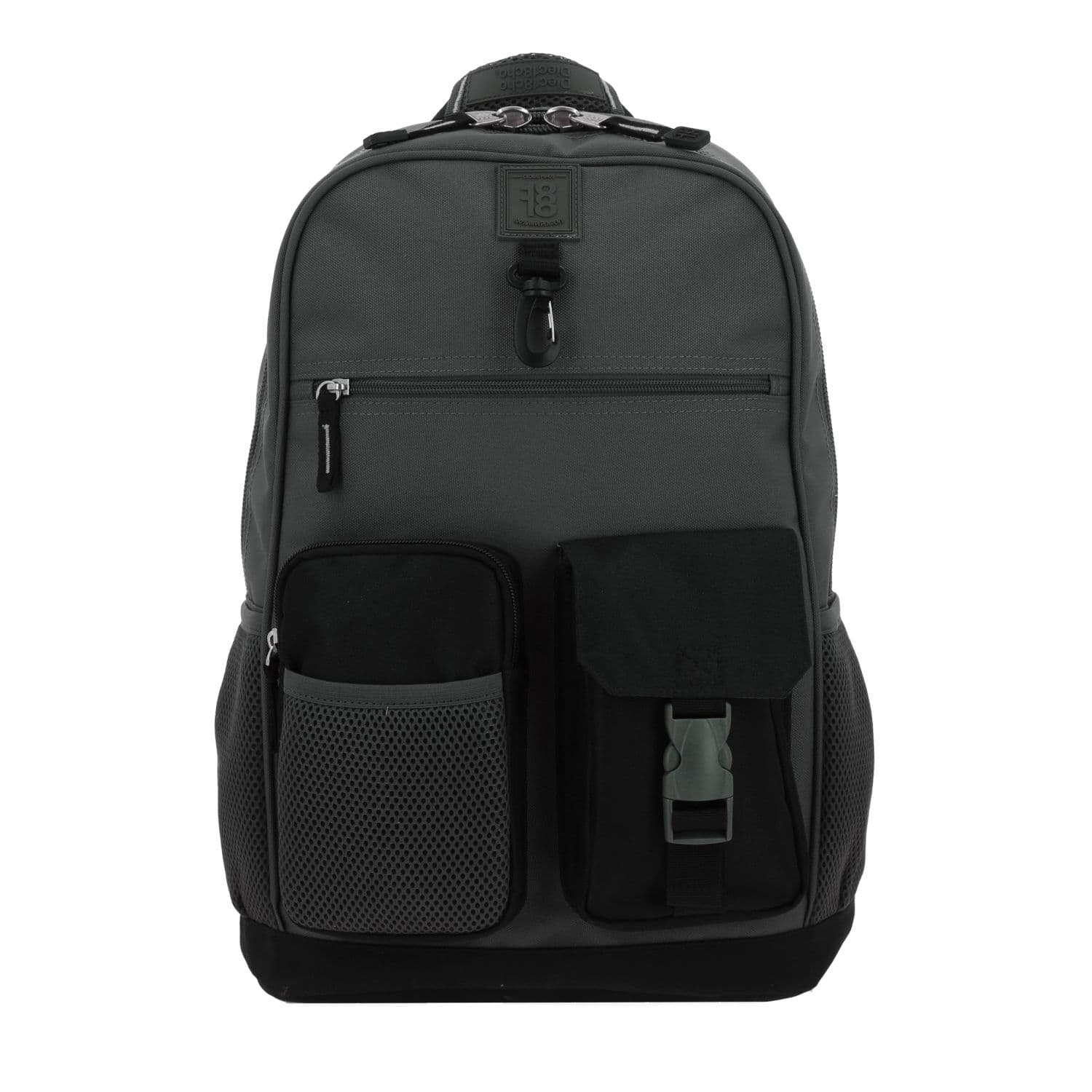 Mochila escolar juvenil 1818 by Chenson gris con amplio compartimento, modelo 1870136-2