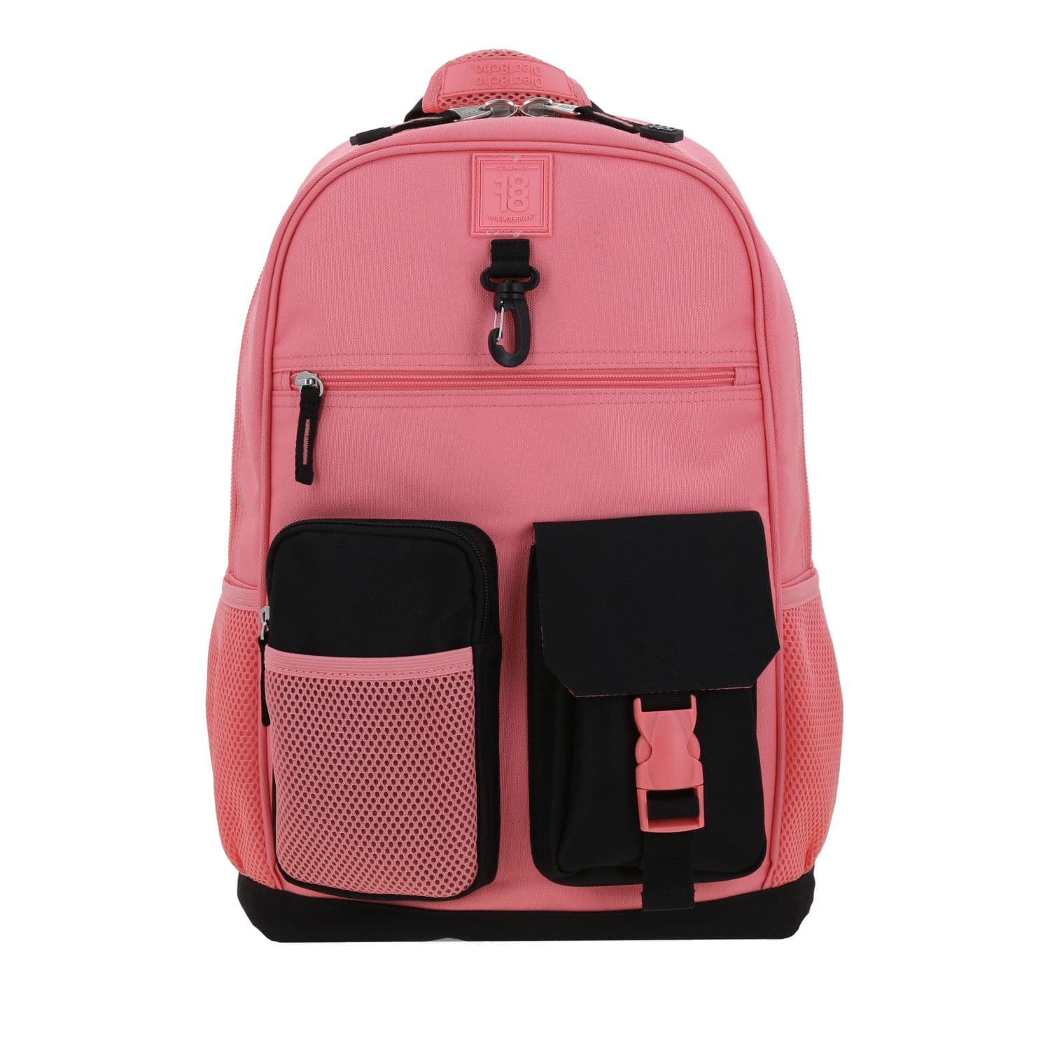 Mochila escolar juvenil 1818 by Chenson Rosa con amplio compartimento, modelo 1870136-P