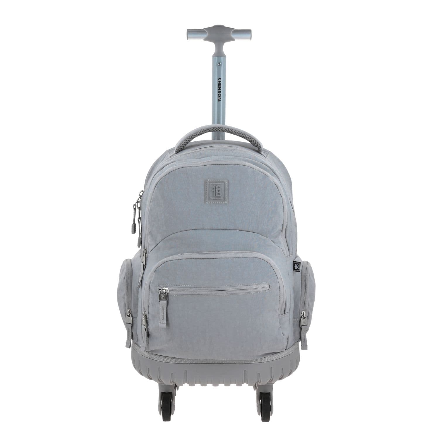 Mochila con Ruedas 1818 by Chenson Gris para Jóvenes - Estilo y Funcionalidad, modelo 1870146-2