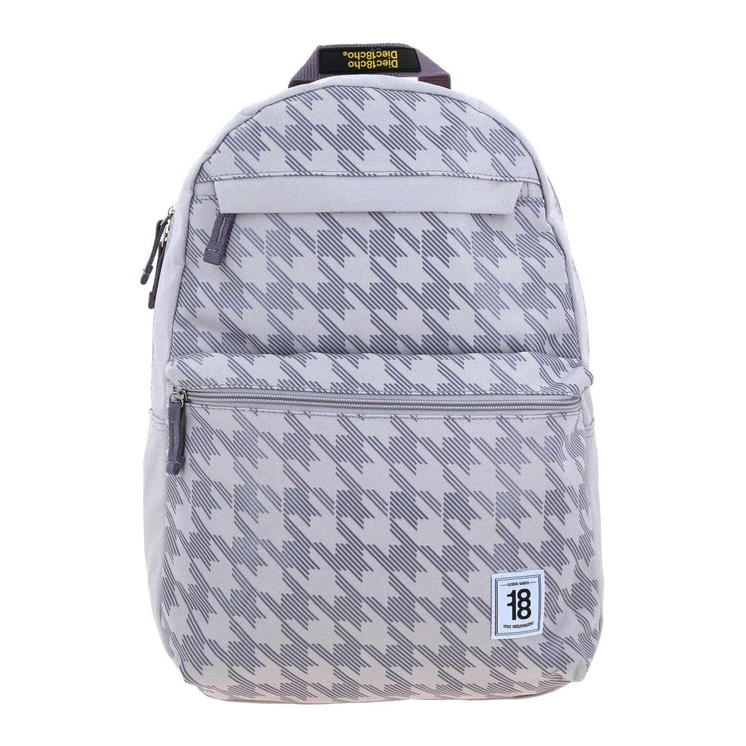 Mochila escolar juvenil 1818 by Chenson Gris con amplio compartimento, modelo 1870424-2