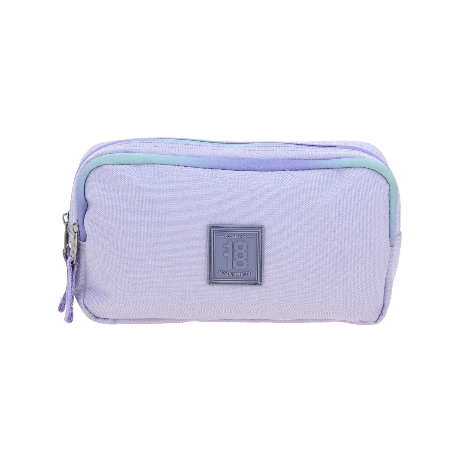 Lapicera escolar violeta 1818 by Chenson con doble compartimento, modelo 1870461-V