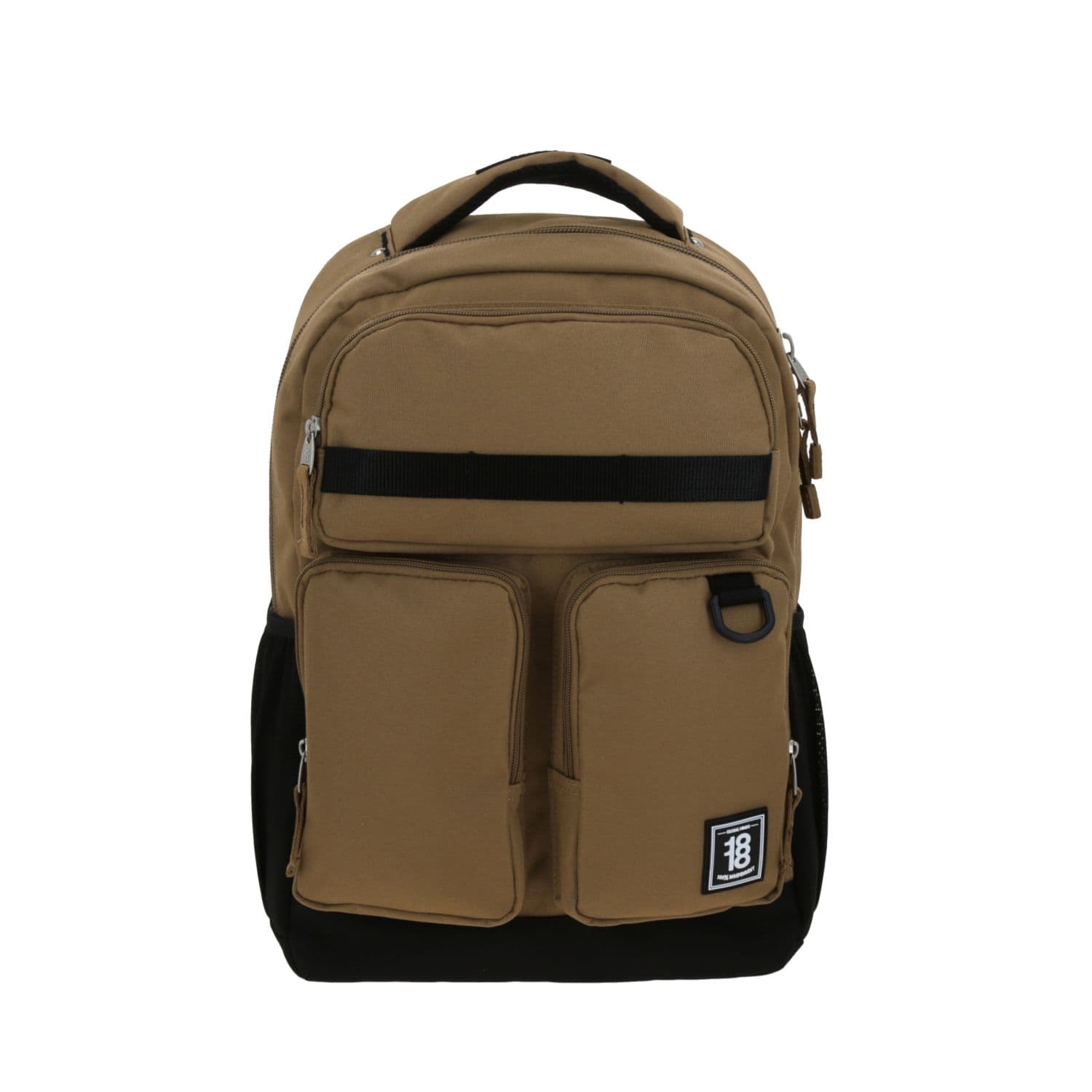 Mochila Escolar 1818 by Chenson Beige Compartimentos Amplios, modelo 1870531-E