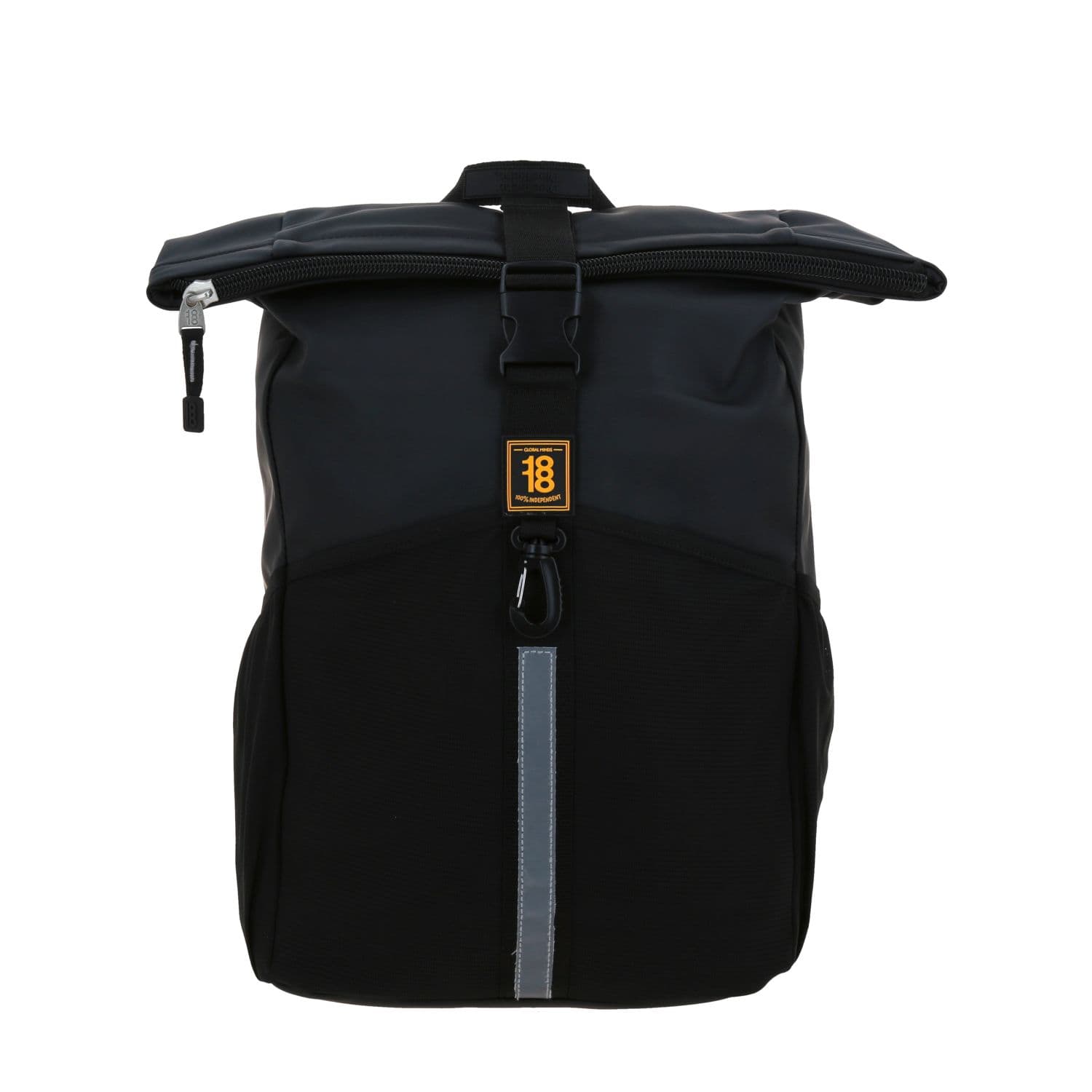 Mochila escolar juvenil 1818 by Chenson negra con amplio compartimento, modelo 1870776-3