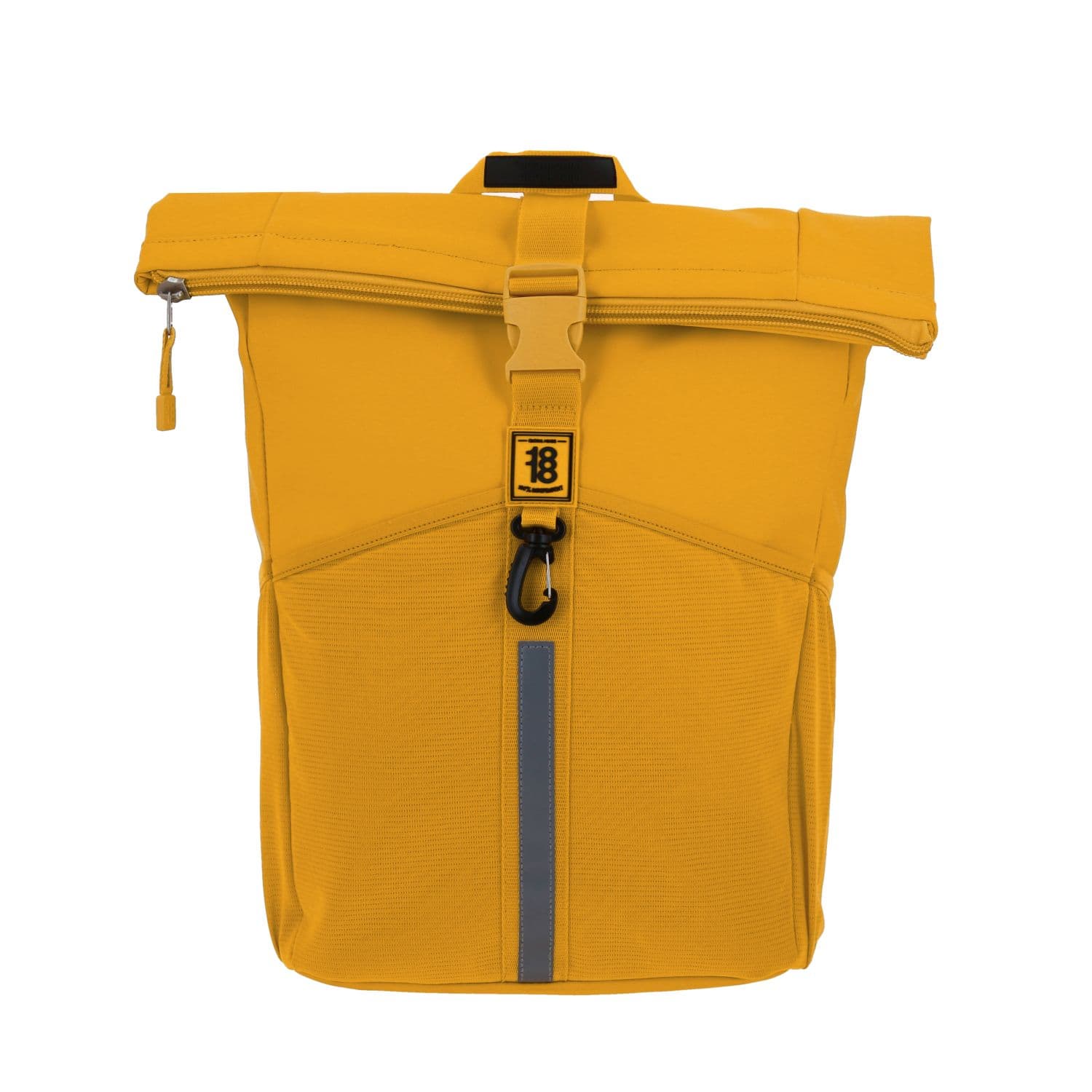 Mochila escolar juvenil 1818 by Chenson amarilla con compartimento amplio, modelo 1870776-L